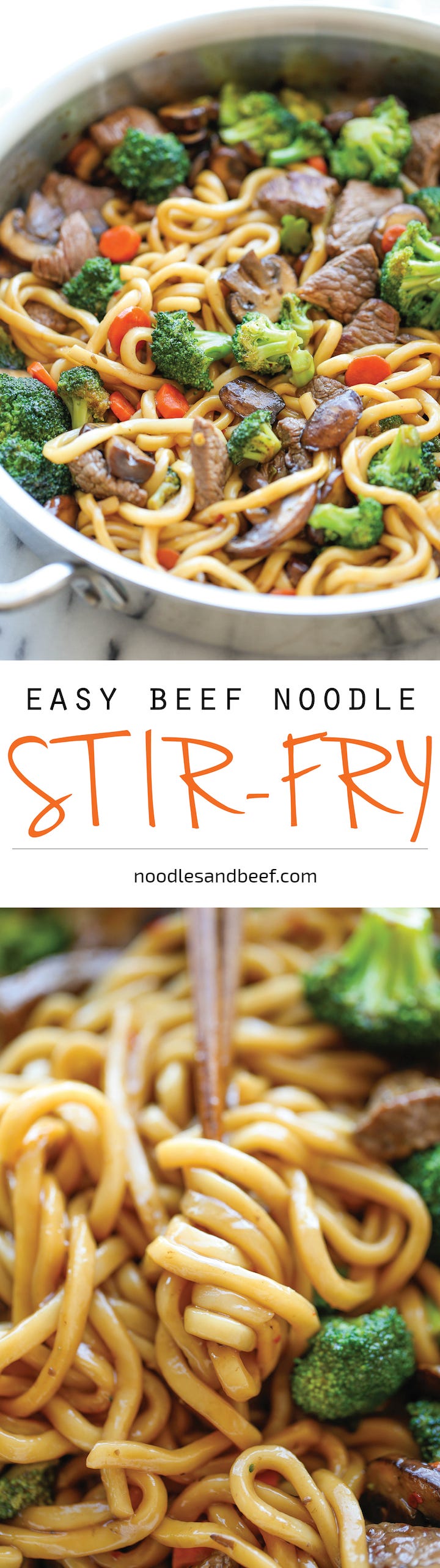 Quick Easy Beef Noodle Stir Fry By Dylan Hafertepen Medium