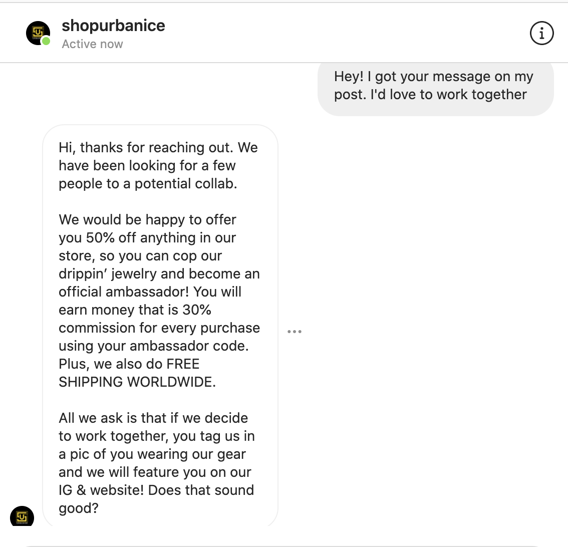 What Happens When You Actually Dm A Dm To Collab Instagram Scammer By Zulie Rane Onezero