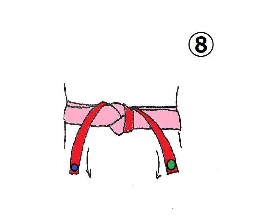 絶対に緩まない帯の結び方 逆さ差し結び 空手 柔道 柔術 合気道 など 武道を稽古されている方に共通する悩みが 帯が解け By Mas 日本語で読む Medium