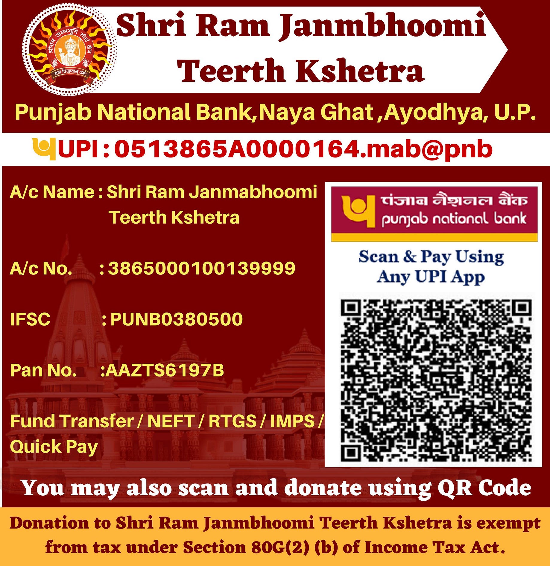 13 Fraud Upi Ids For The Donation Of Ram Mandir In Ayodhya Busted By Anshul Saxena Medium