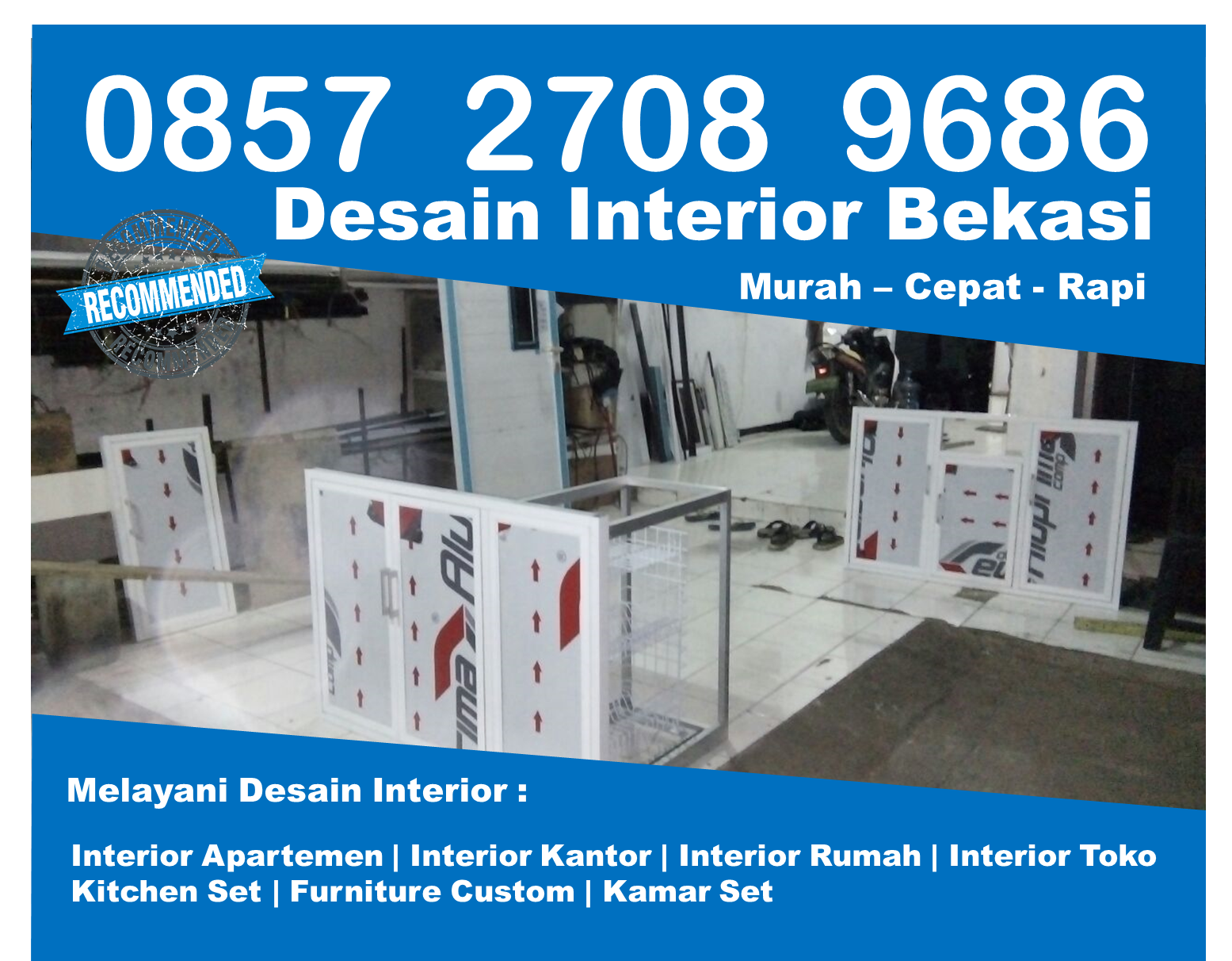 Telp 0857 2708 9686 Indosat Desain Interior Rumah Murah Bekasi Interior Rumah Tampak Depan Bedroom Interior For Apartment By Jawara Interior Jasa Desain Interior Bekasi Medium