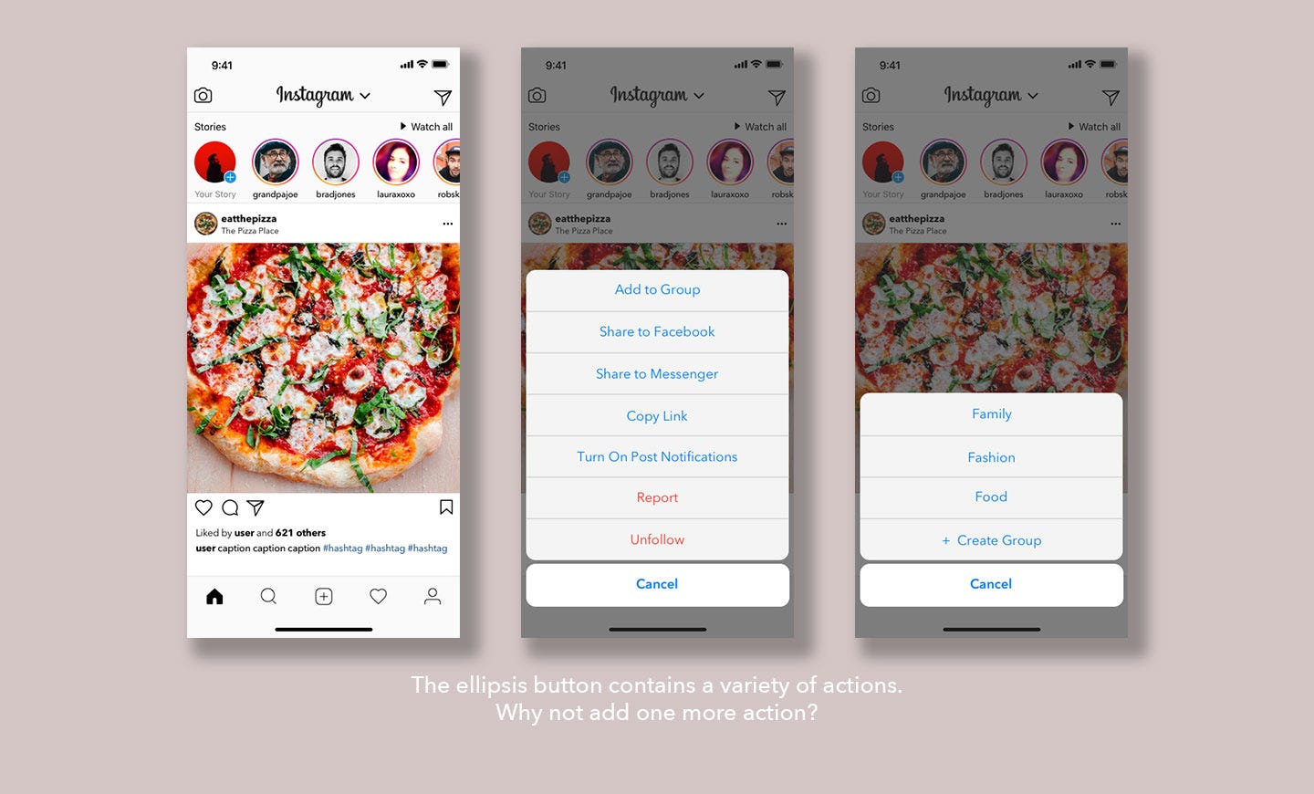 Instagram Newsfeed Groups A Ux Design Concept By Kyle Tengco Ux Collective Instagram Newsfeed Groups A Ux Design Concept By Kyle Tengco Ux Collective