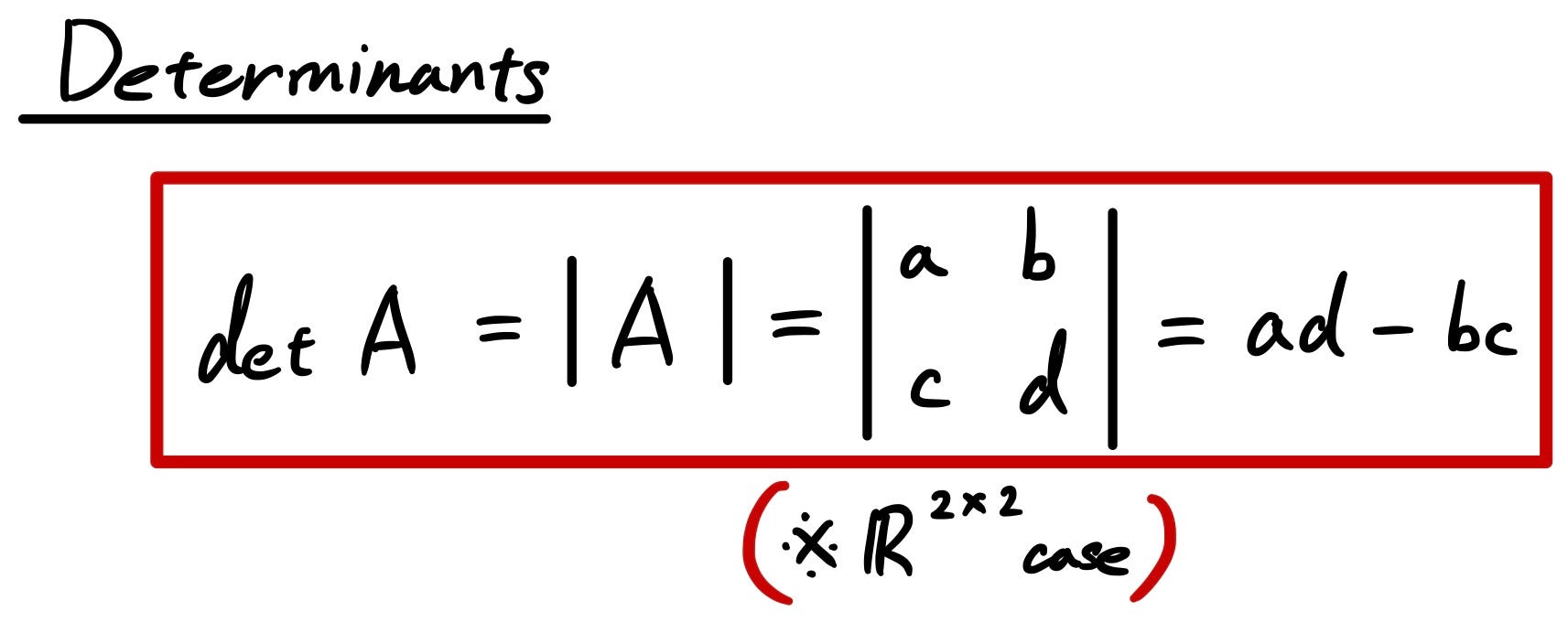 Linear Algebra 101 — Part 5: Determinants | by Sho Nakagome | sho.jp |  Medium