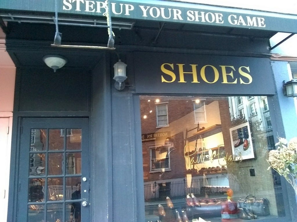 evans boutique shoes