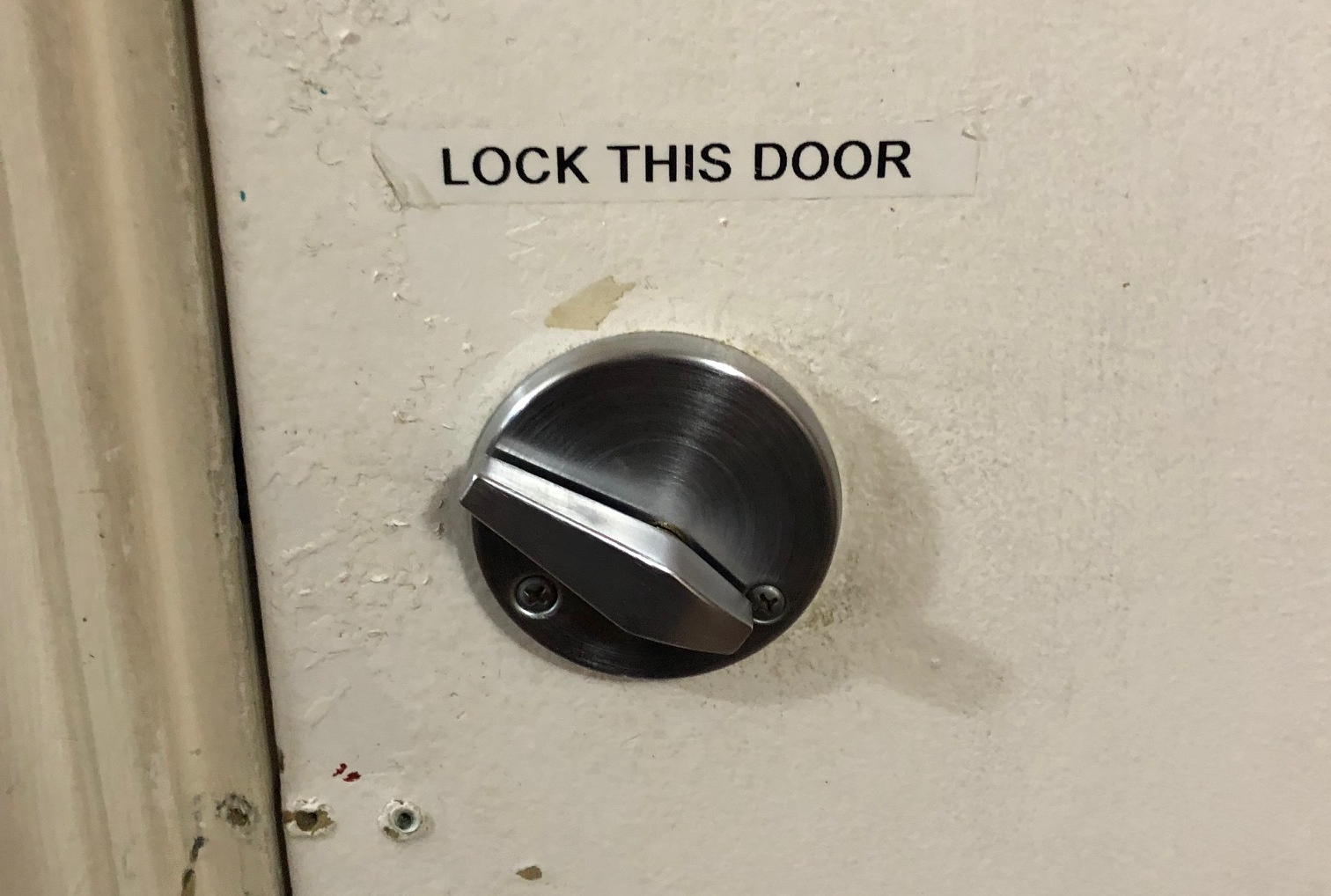 This Is The Only Good Lock Design For Public Restrooms By Ben Zotto Medium