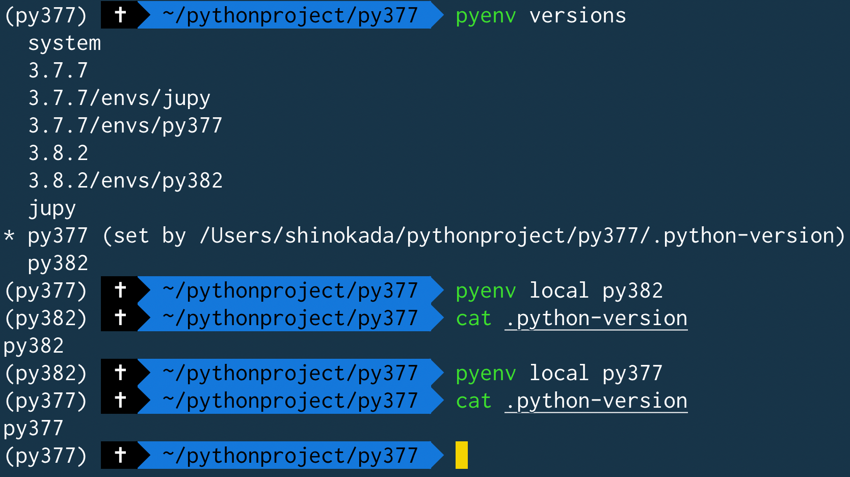 Python Environment 101 How Are Pyenv And Pipenv Different And By Shinichi Okada Towards Data Science