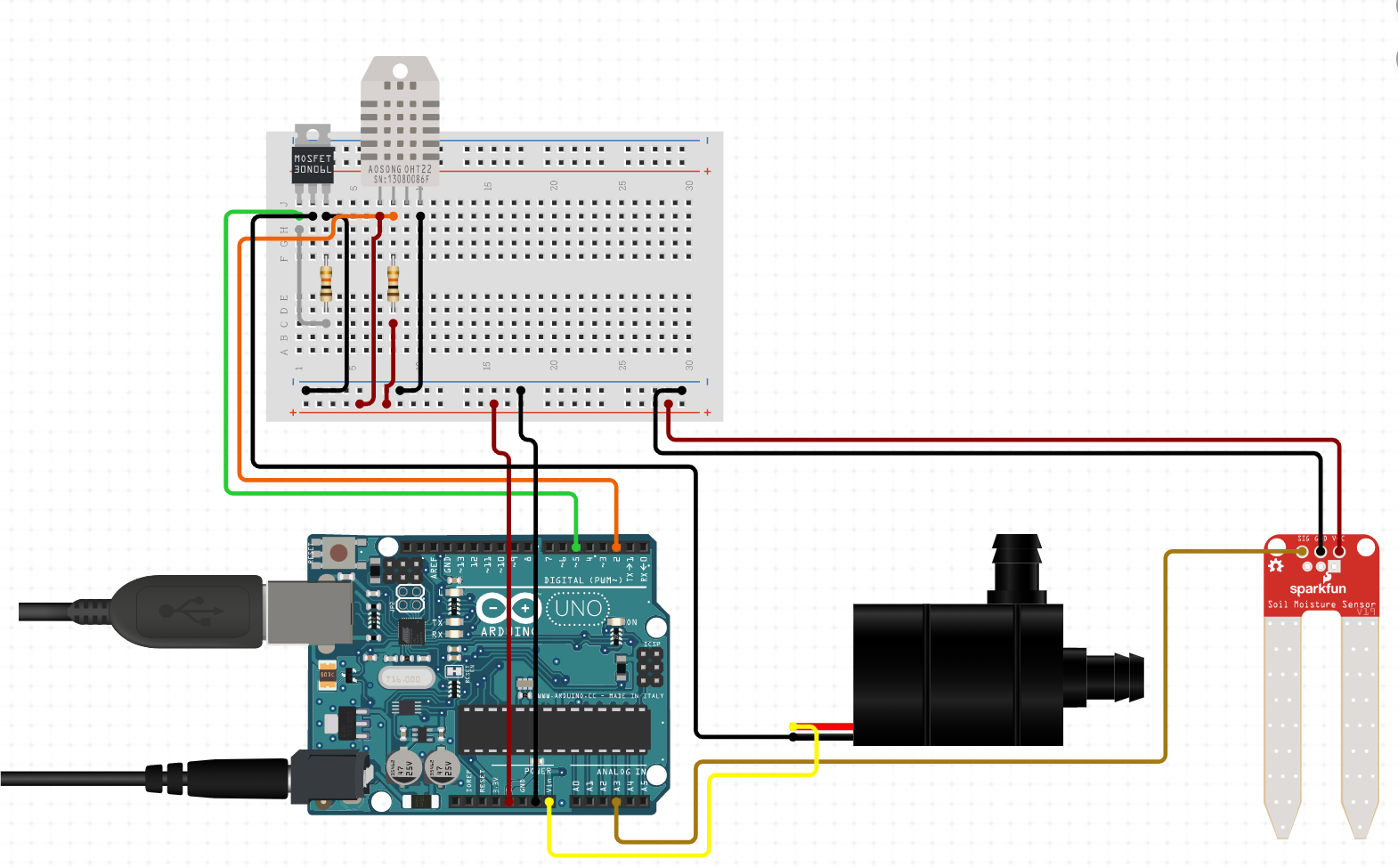 Arduino Plant System. When am away from my plants for an… | by Jeremy Bohrer |