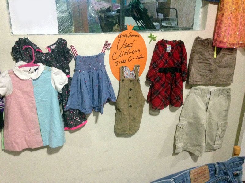 buy used baby clothes