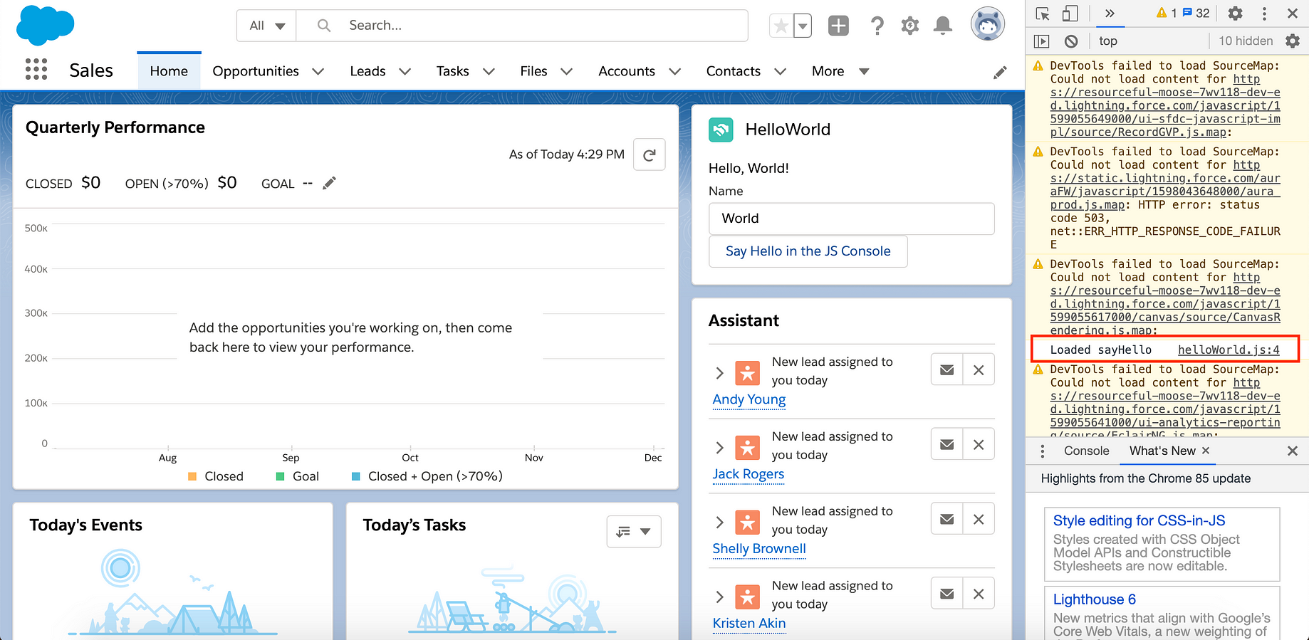 Using Custom JavaScript Modules as Static Resources in Salesforce Orgs | by  Lynn Zheng | Towards Data Science