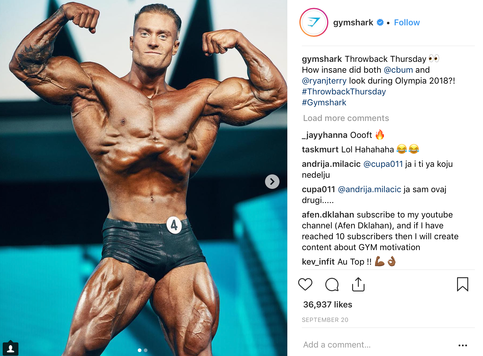 Gymshark on Social Media. A company 