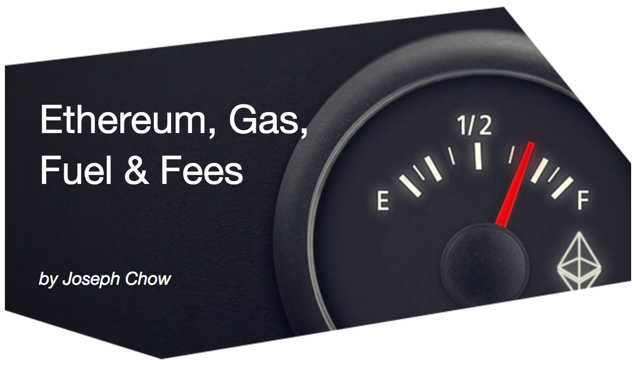 Ethereum Gas Fuel Fees Consensys Media - 