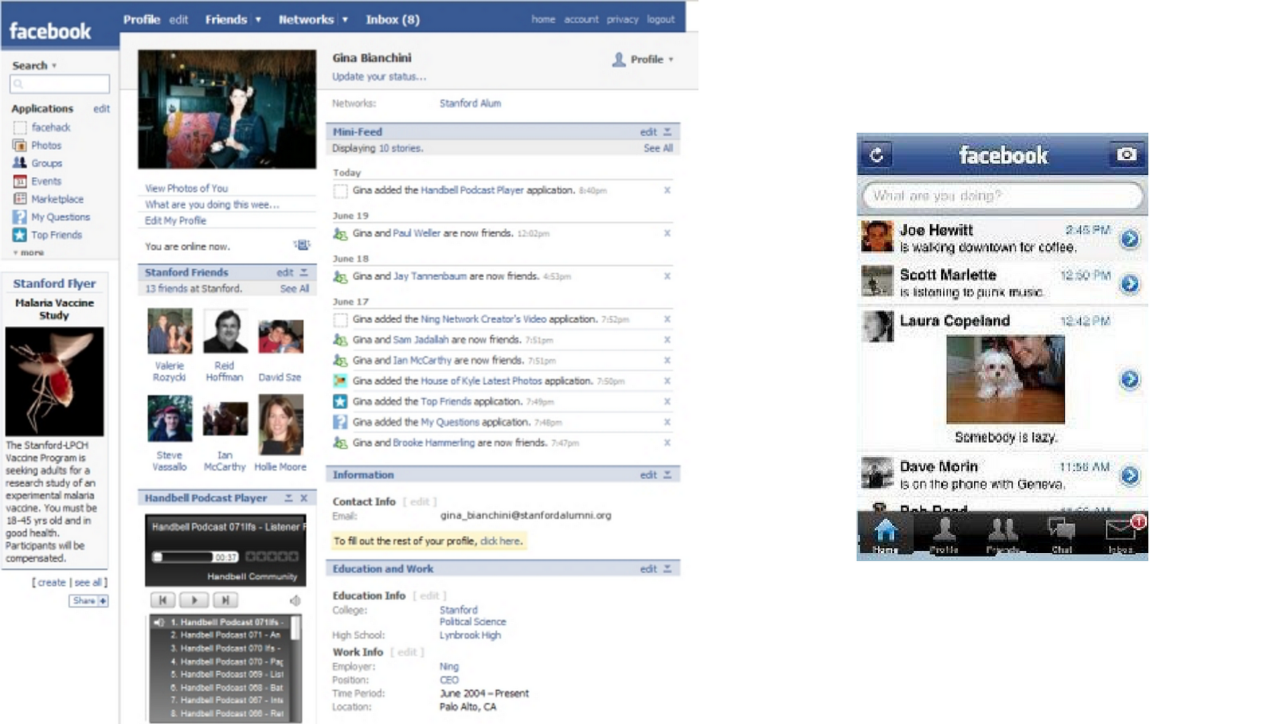 The Evolution Of Facebook It S Design By Sid Medium
