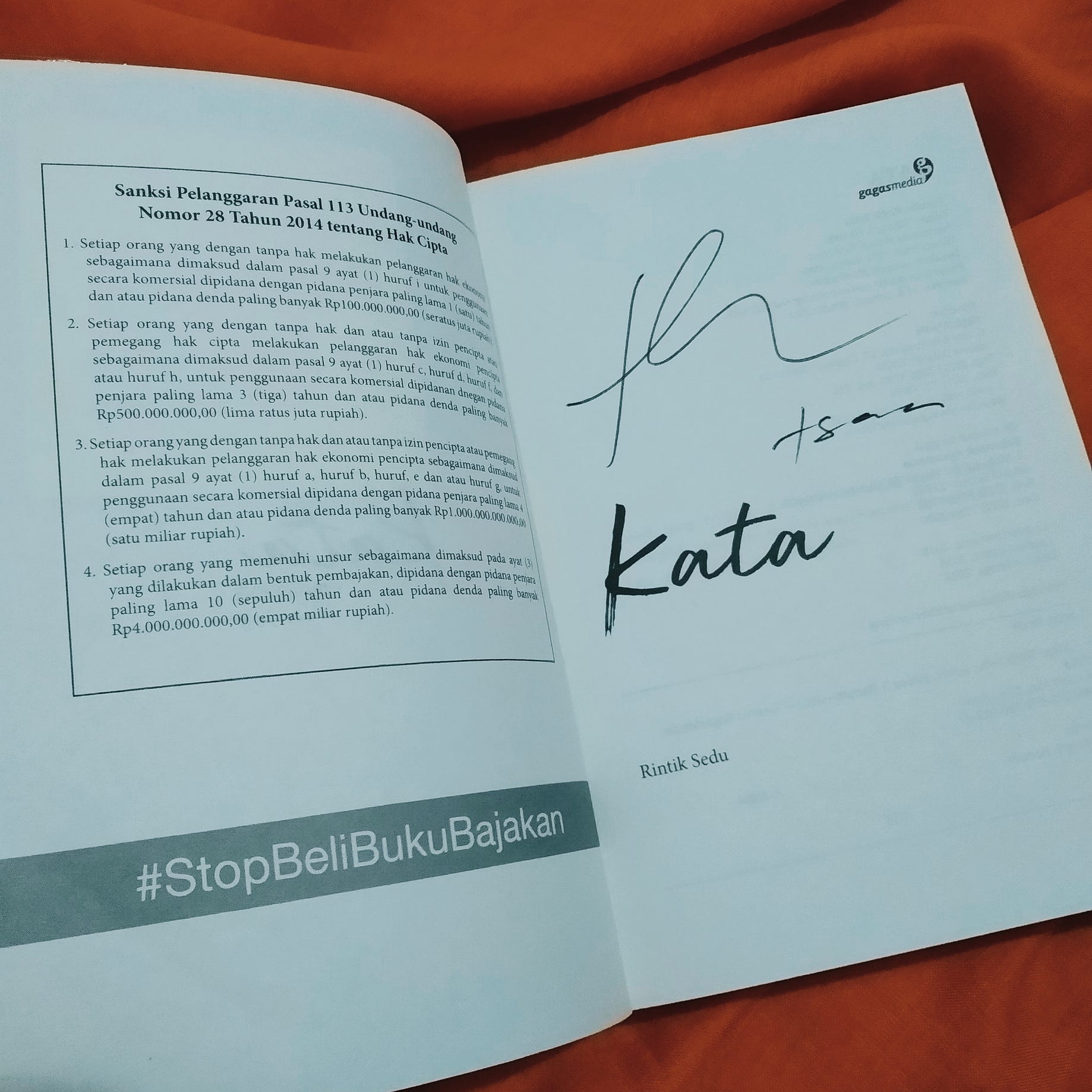 Kata Karya Rintik Sedu Book Review By Ameliaa Medium