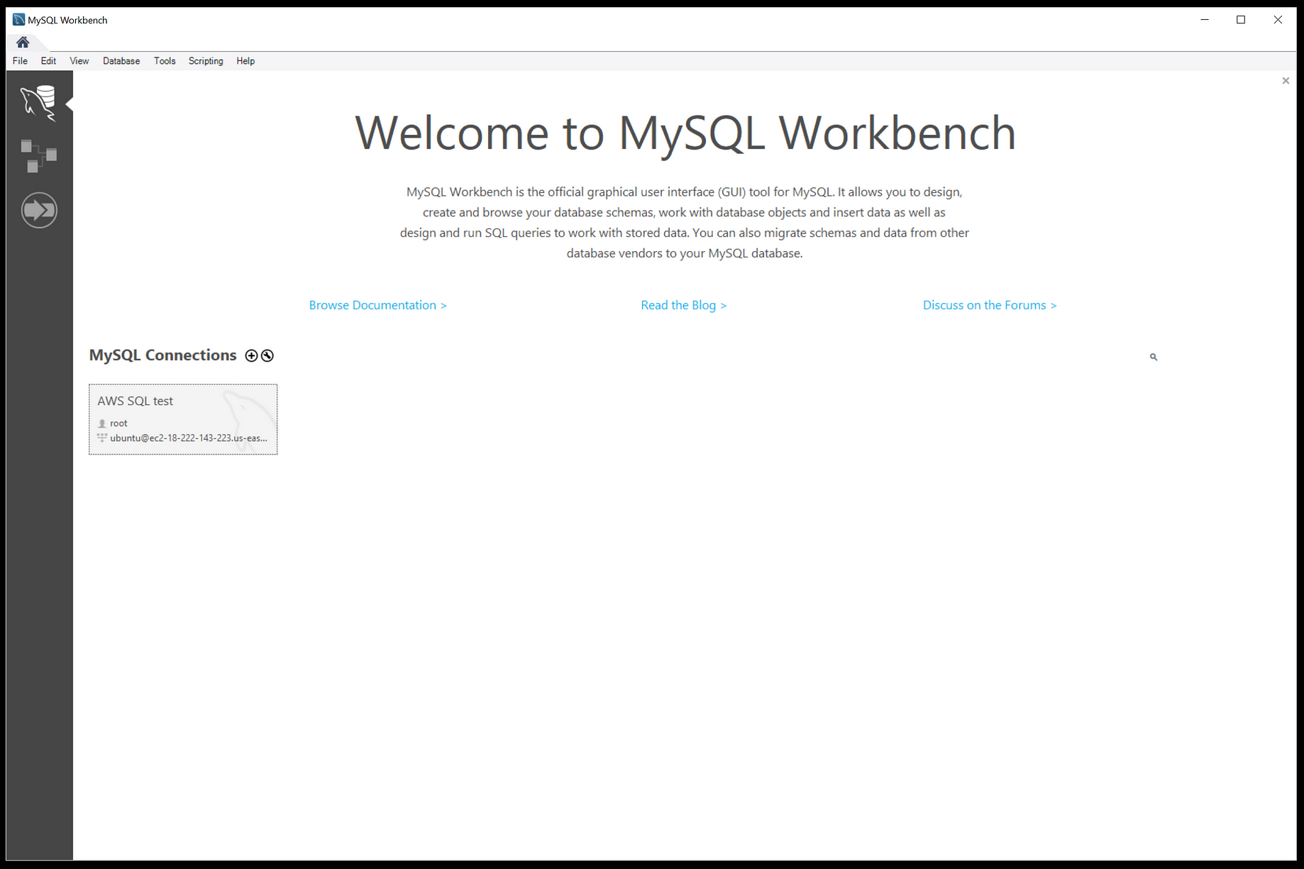 how to launch mysql on mac