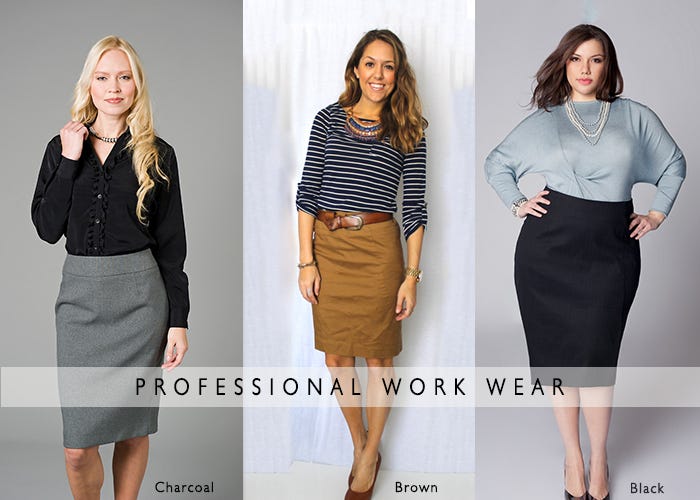 plus size pencil skirts cheap