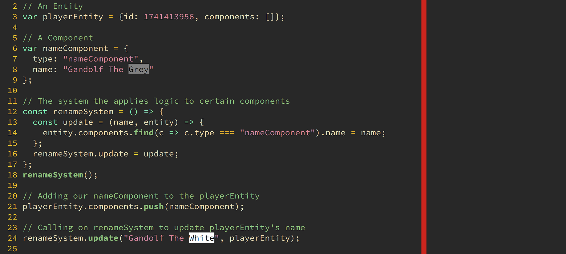 21 Entity Component System Javascript
