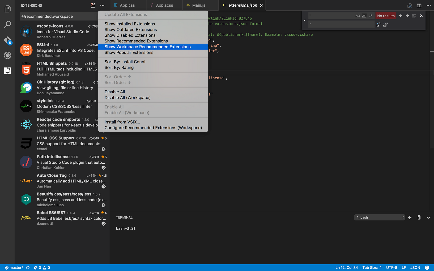 visual studio javascript intellisense webpack