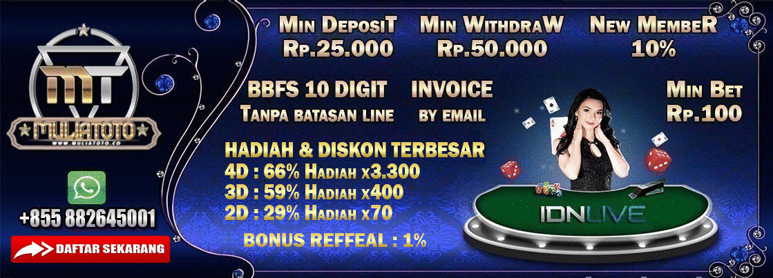 Togel Wla Bet 100
, Daftar Muliatoto Login Muliatoto Muliatoto Agen Togel Terpercaya 2020 By President Group Medium