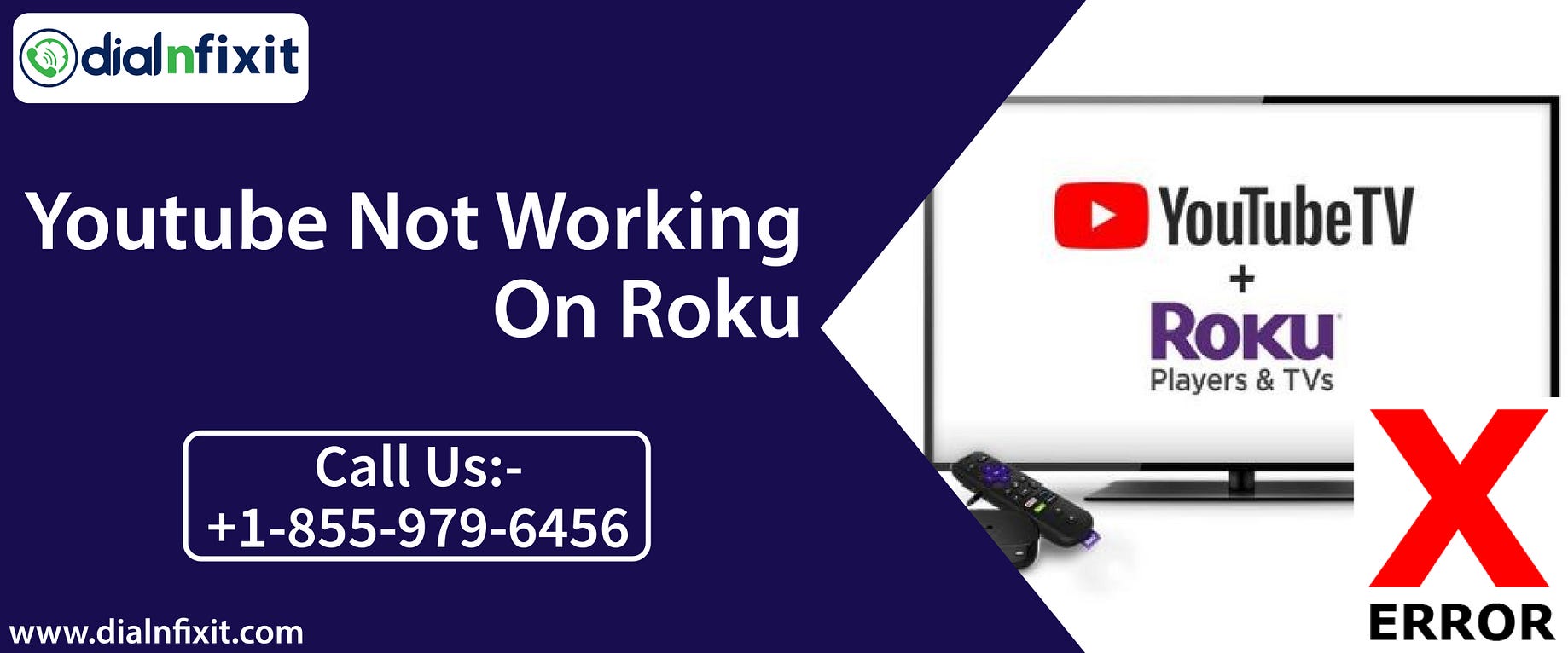 How To Fix Youtube Not Working On Roku Issue By Dialnfixit Medium How To Fix Youtube Not Working On Roku Issue By Dialnfixit Medium