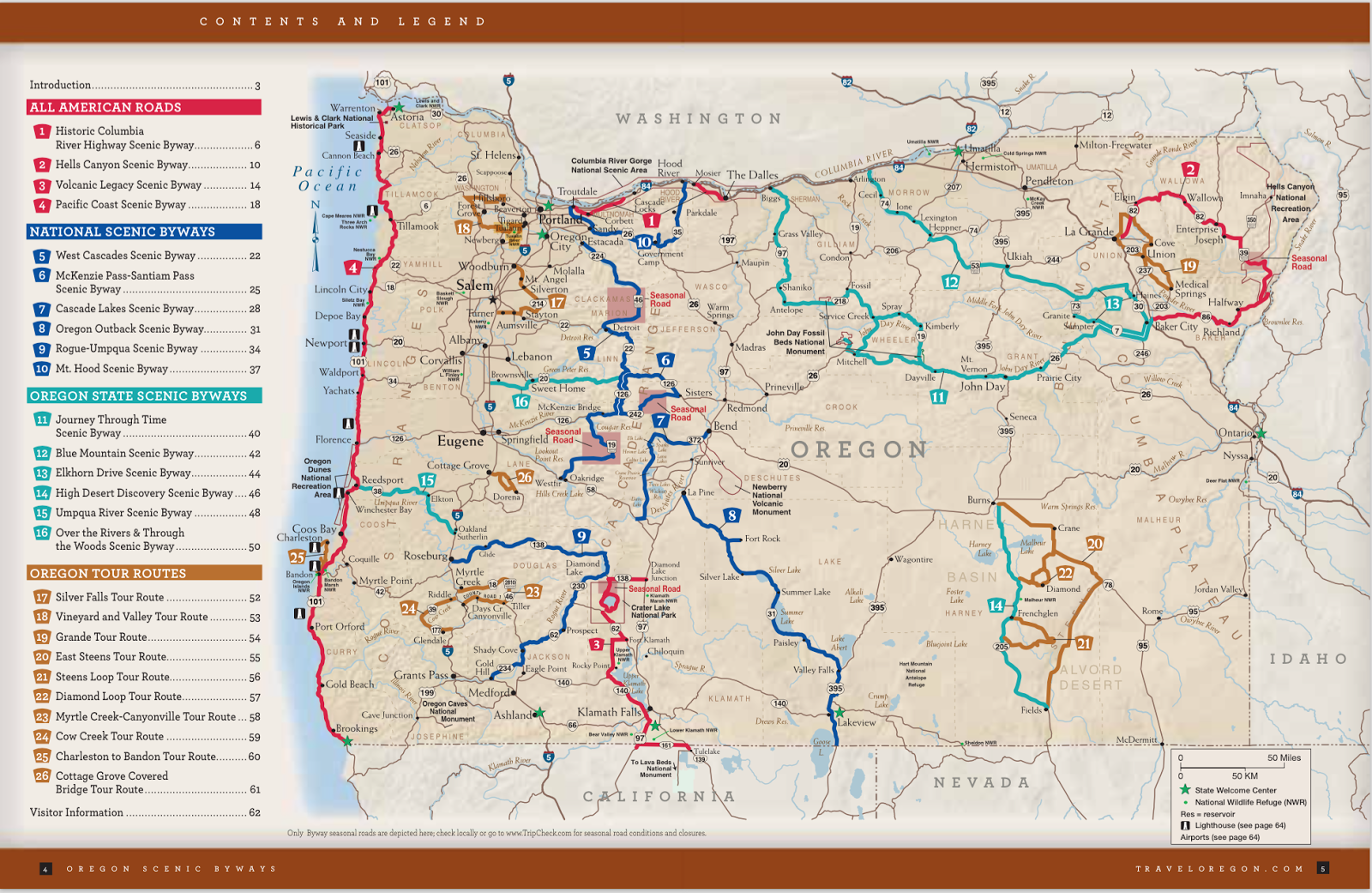 Oregon Scenic Byways Map Oregon Part 2: Silver Falls State Park | By Keenan Ngo | Adventure Arc |  Medium