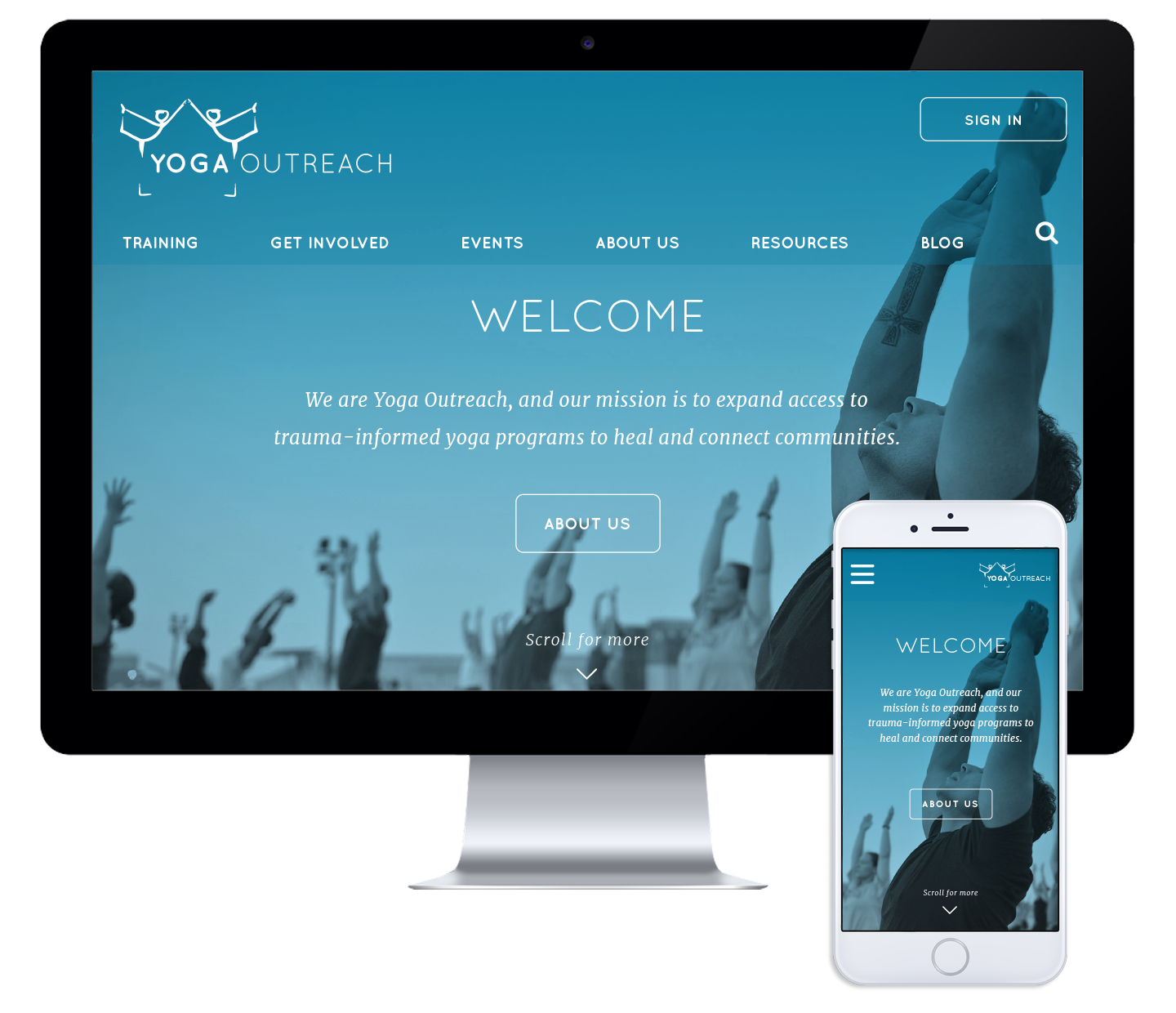 UX Case Study — Yoga Outreach Society — Website Redesign | by Laura Homan |  Prototypr