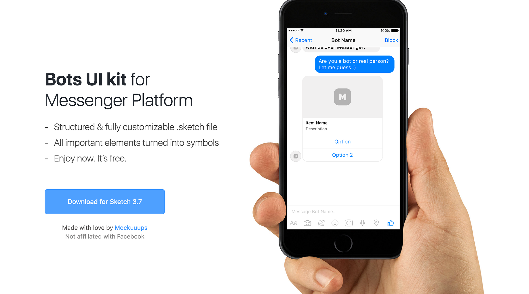 free 'bot for iphone
