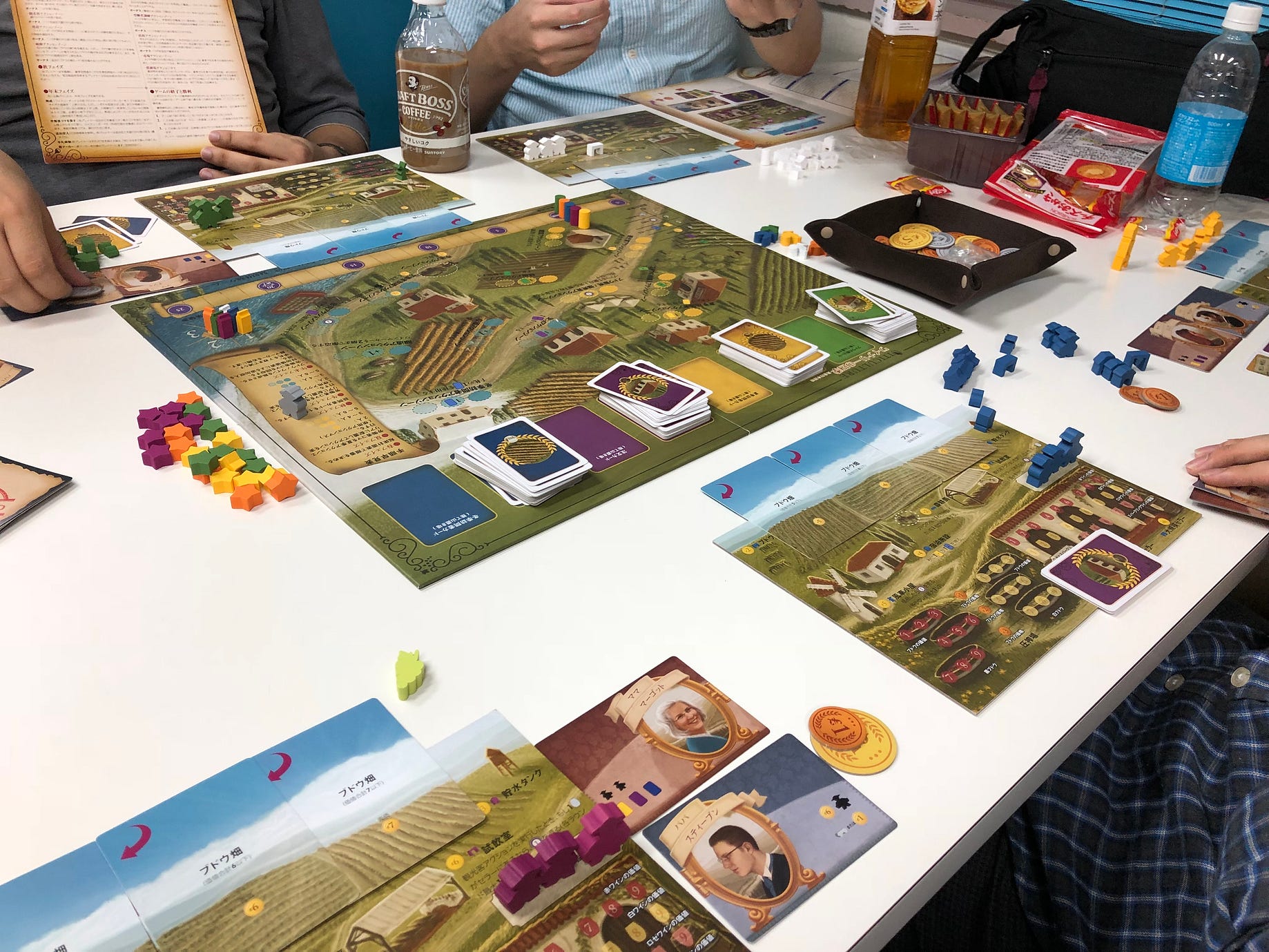 ワイナリーの四季 やってきた 最近ご無沙汰してた月次ボードゲーム会久々に行ってきた By Okash1n おかしんのブログ Medium