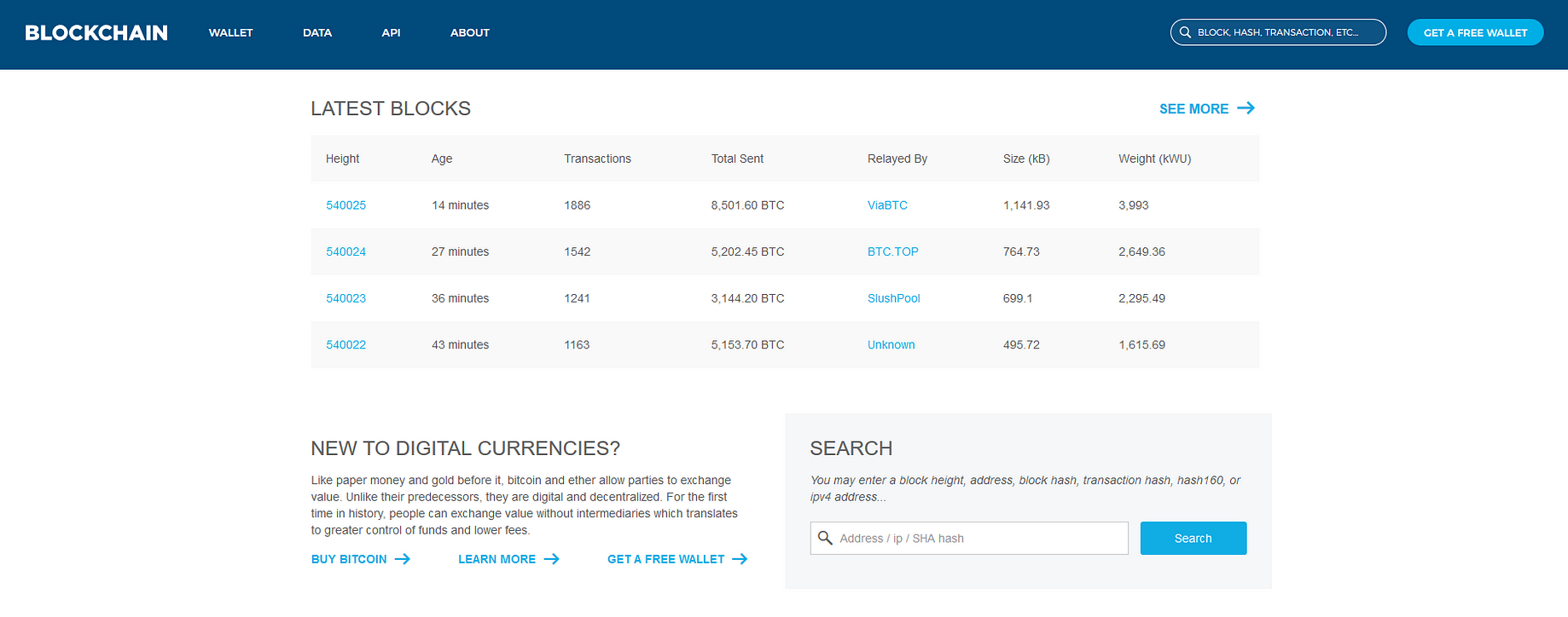 Tracking Yo!   ur Transaction In The Bitcoin Block Explorer - 