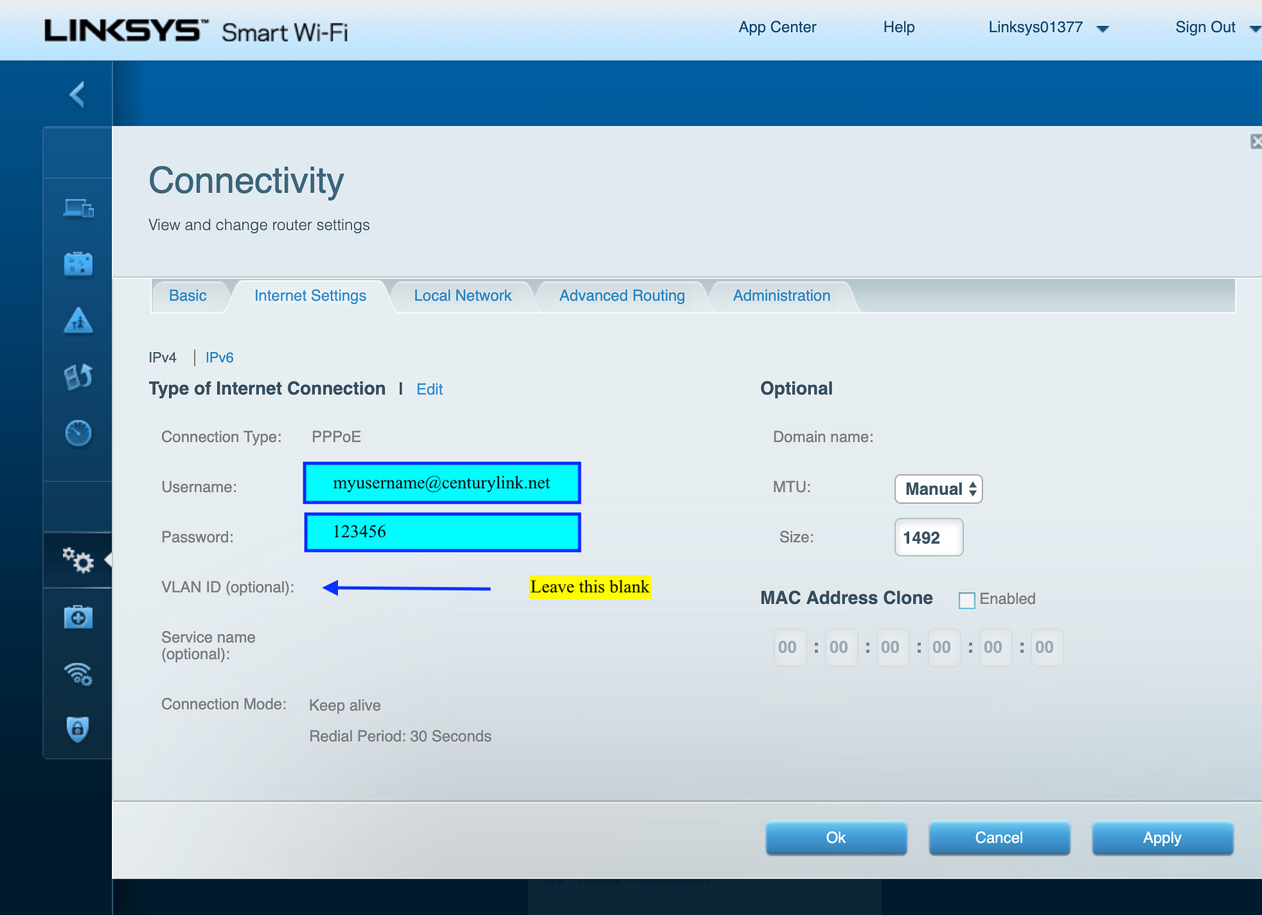 Setting a CenturyLink C3000Z Modem/Router to Bridge Mode and using a Linksys  Router | by Alan | Medium