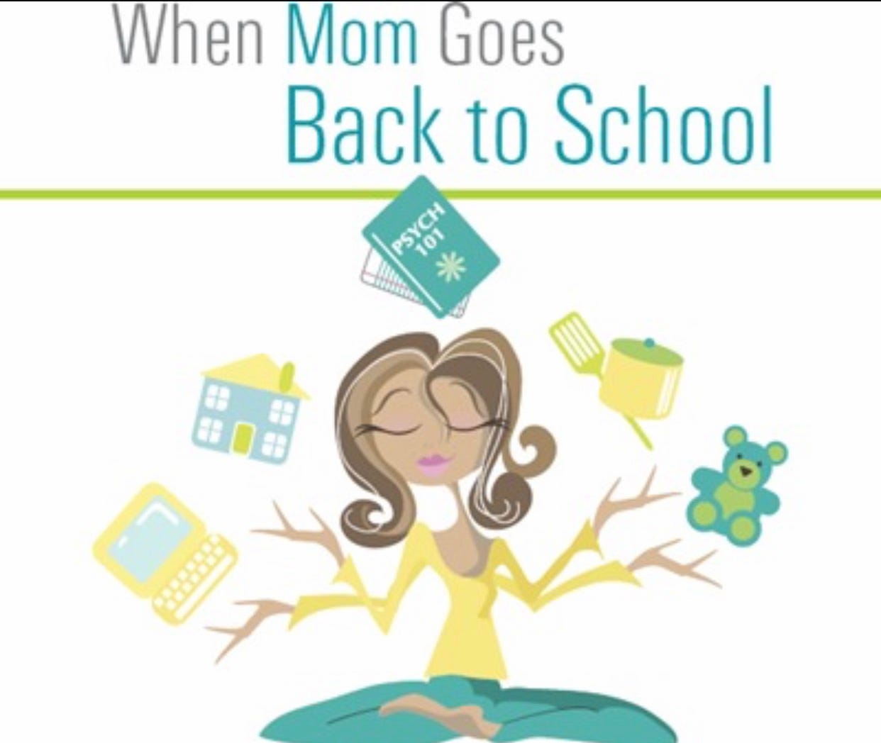 When mommy goes back to school english edition
