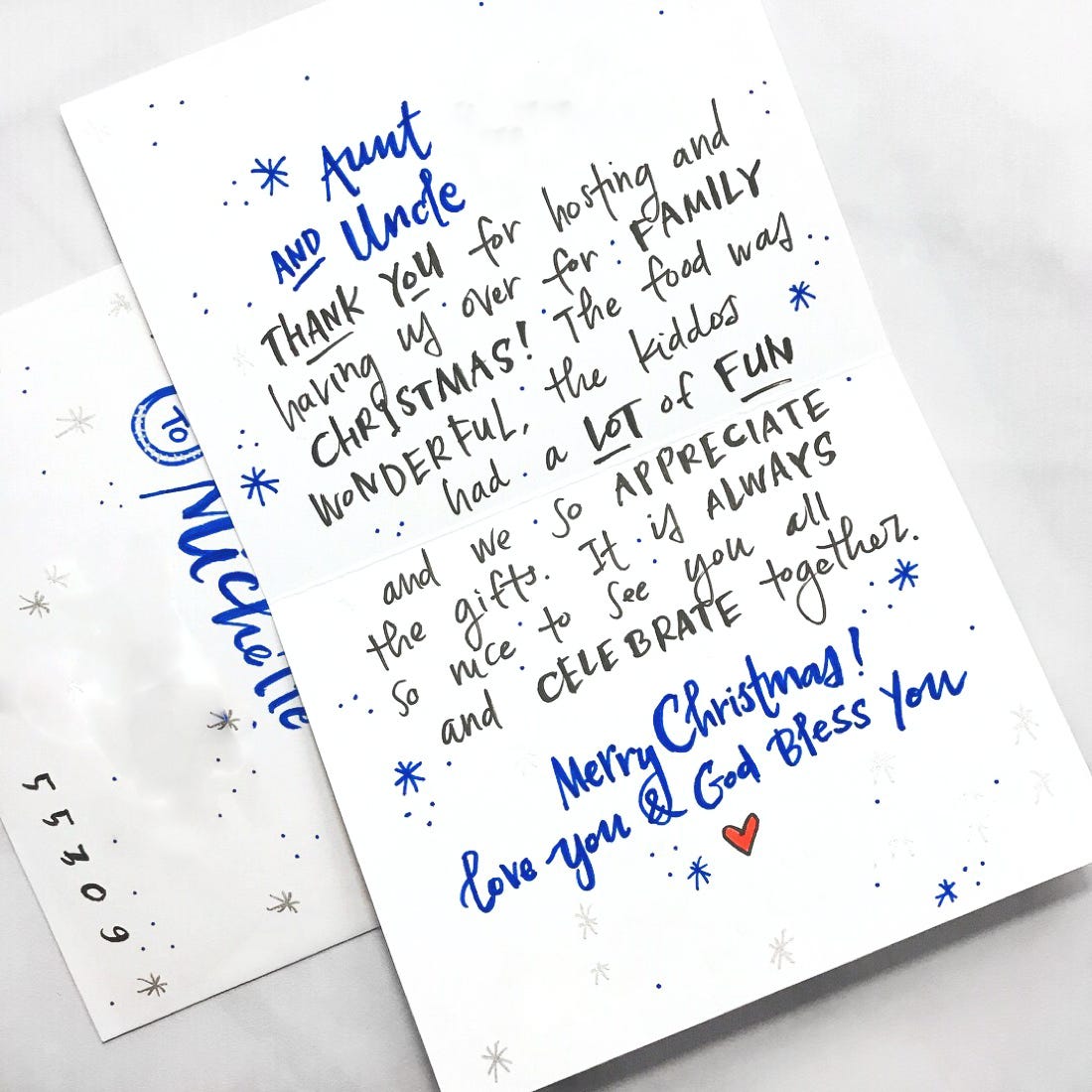 What to Write in Your Holiday Thank You Cards  by Punkpost