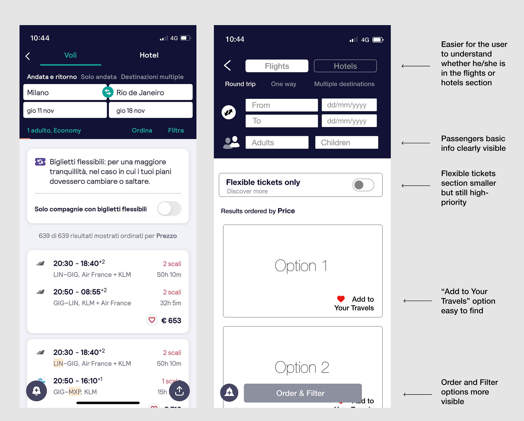 Case Study Redesigning Skyscanner App To Make It Friendlier To Non Digital Native Users By Greta Zunino Bootcamp