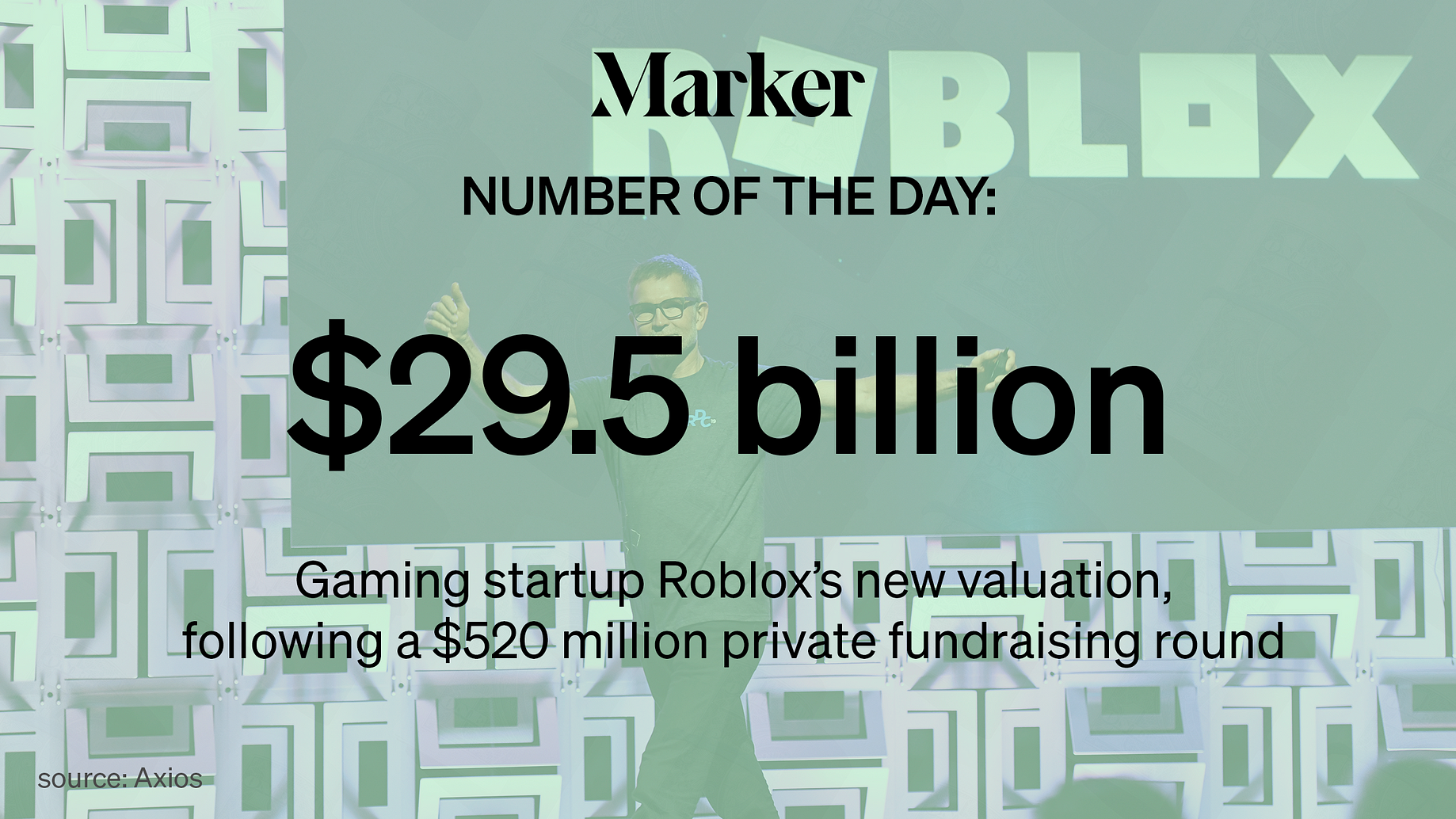 Roblox Will Go Public In A Direct Listing After Raising 520 Million In Vc Funding Marker - is roblox a billion dollar game