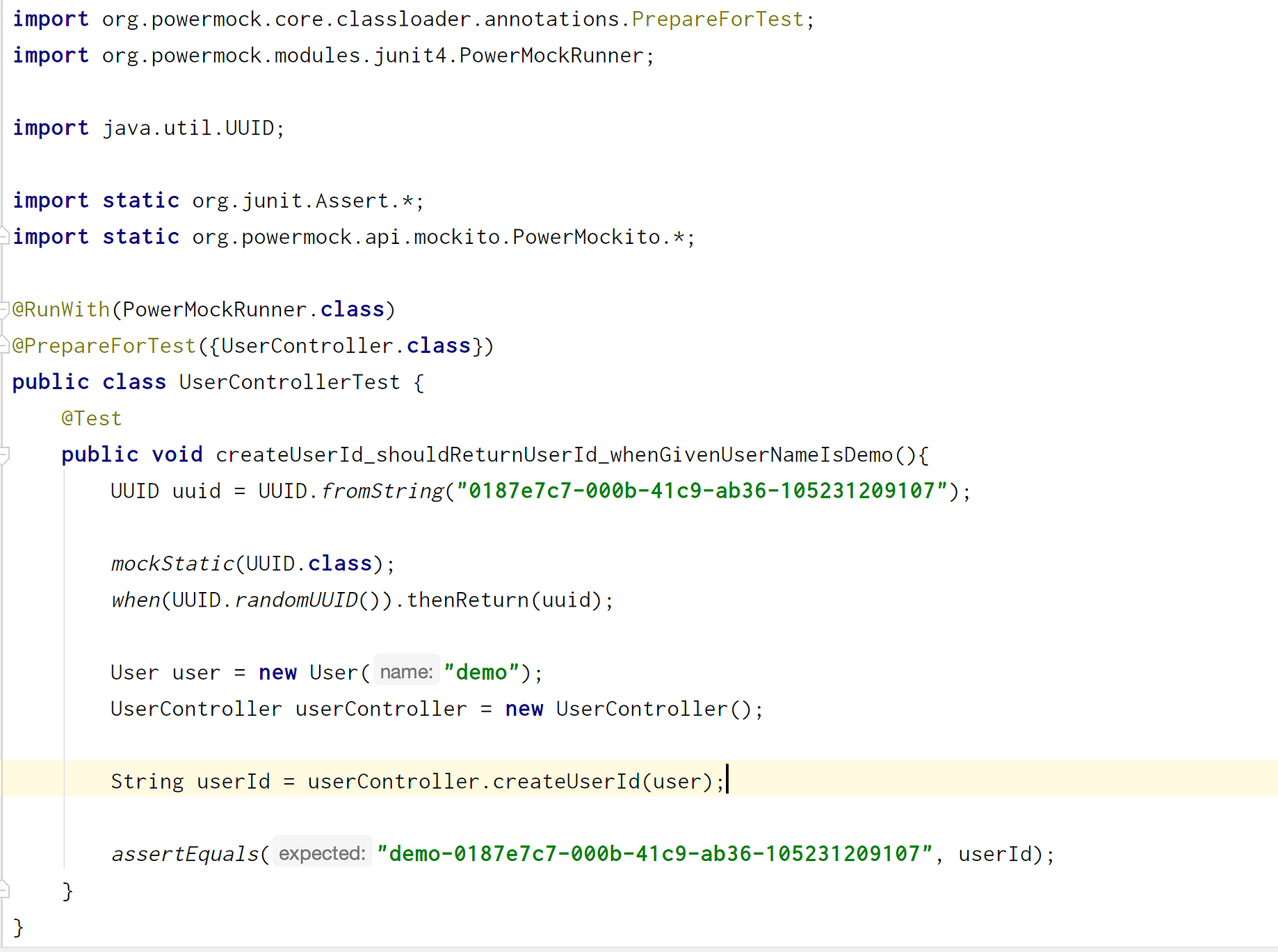 spring boot powermock