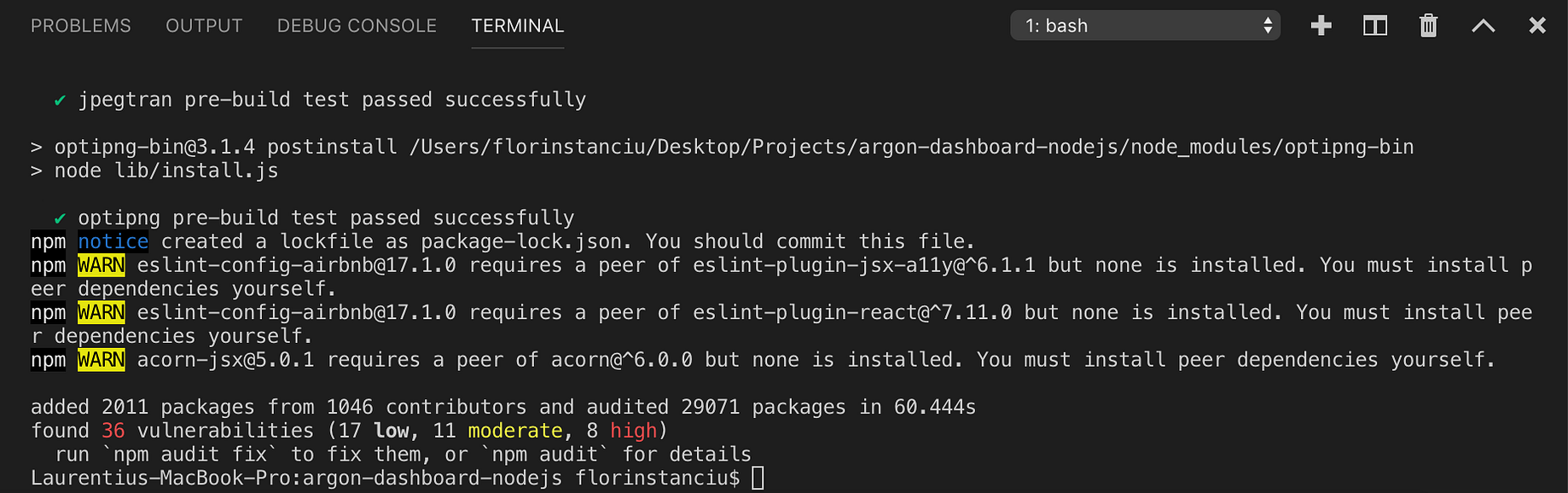 How To Setup A Development Environment Using Node Js And Docker Argon Dashboard By Florin Stanciu Udevoffice Medium