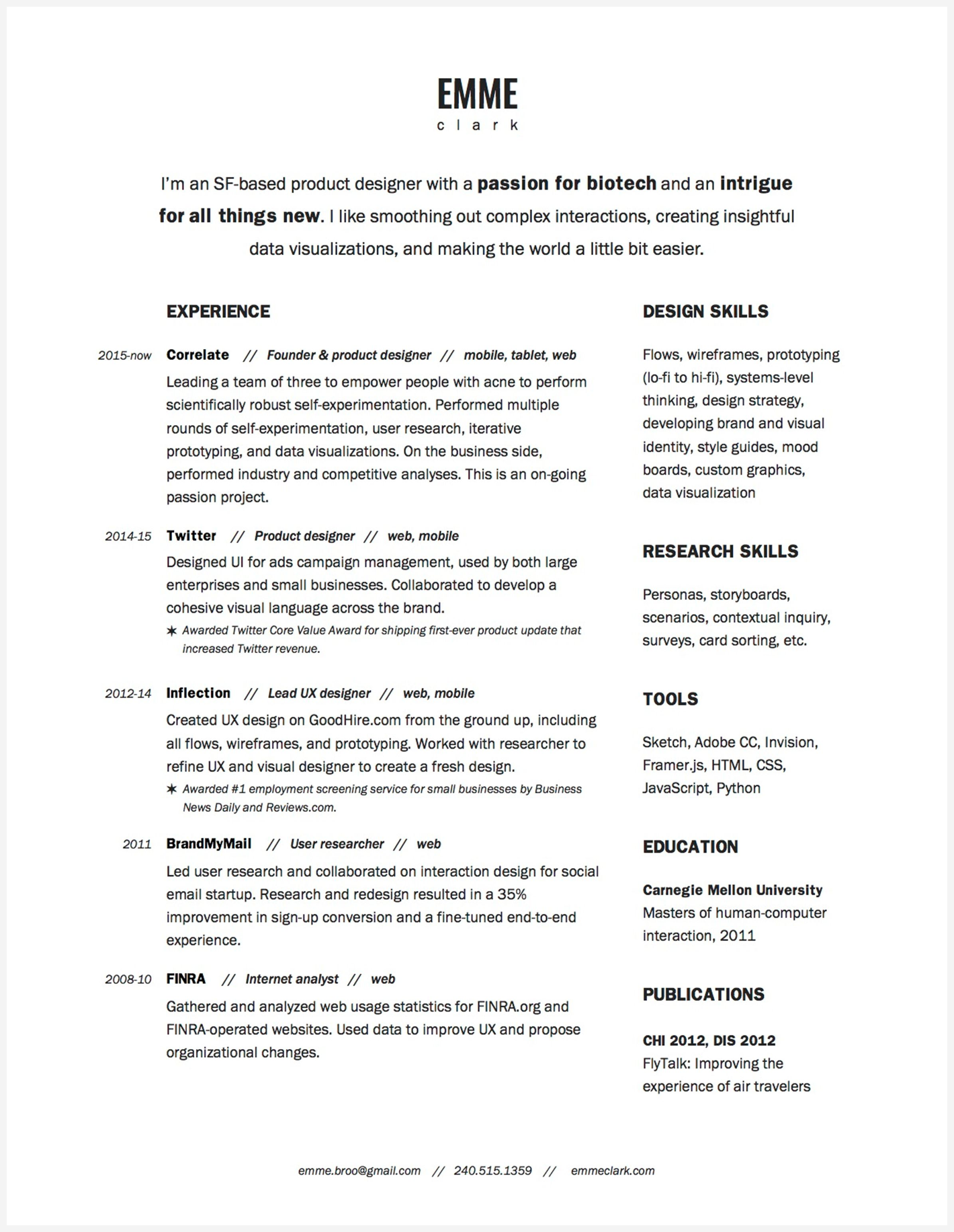 6 Amazing Fonts For Your Next Resume By Bestfolios Com Medium