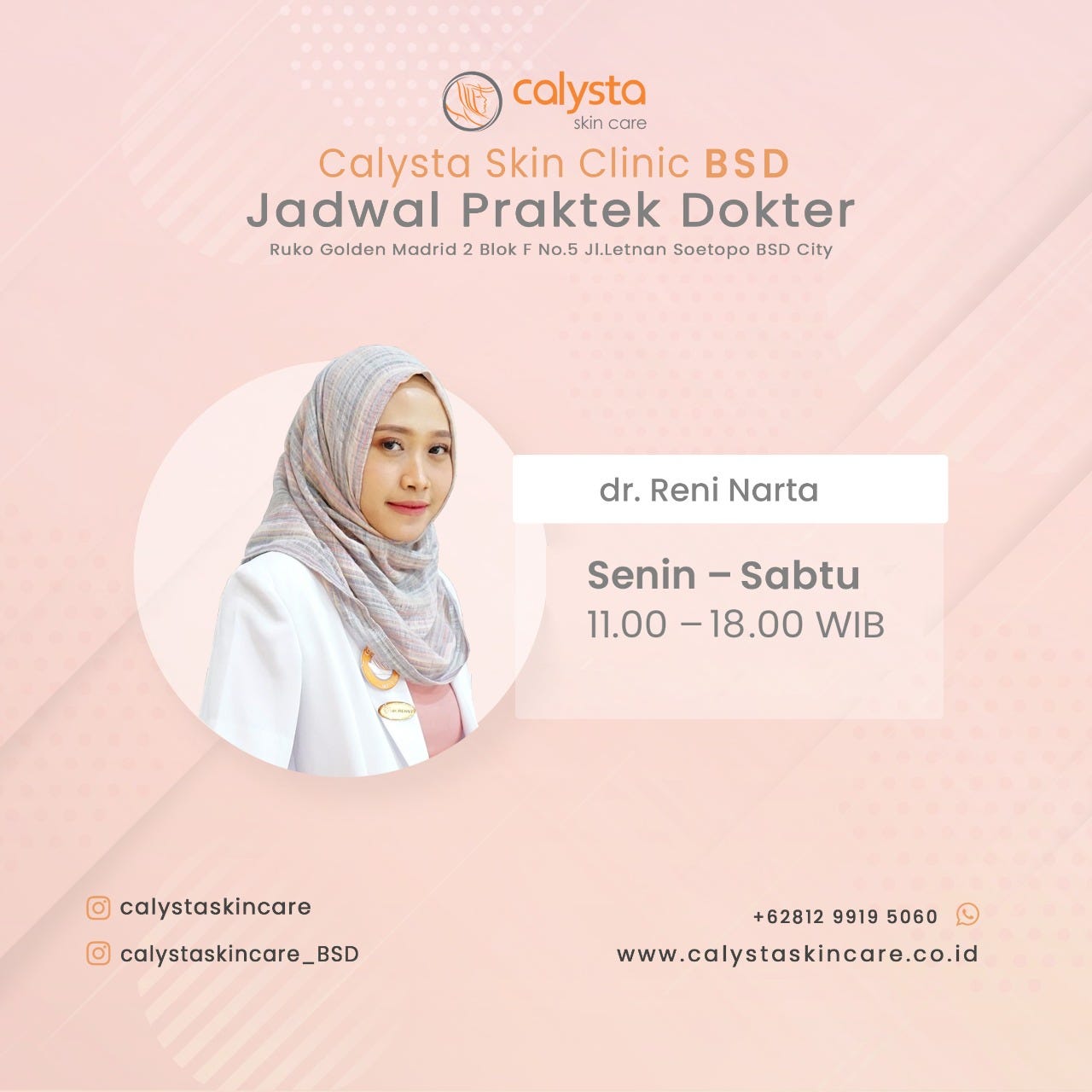 calysta skincare bsd
