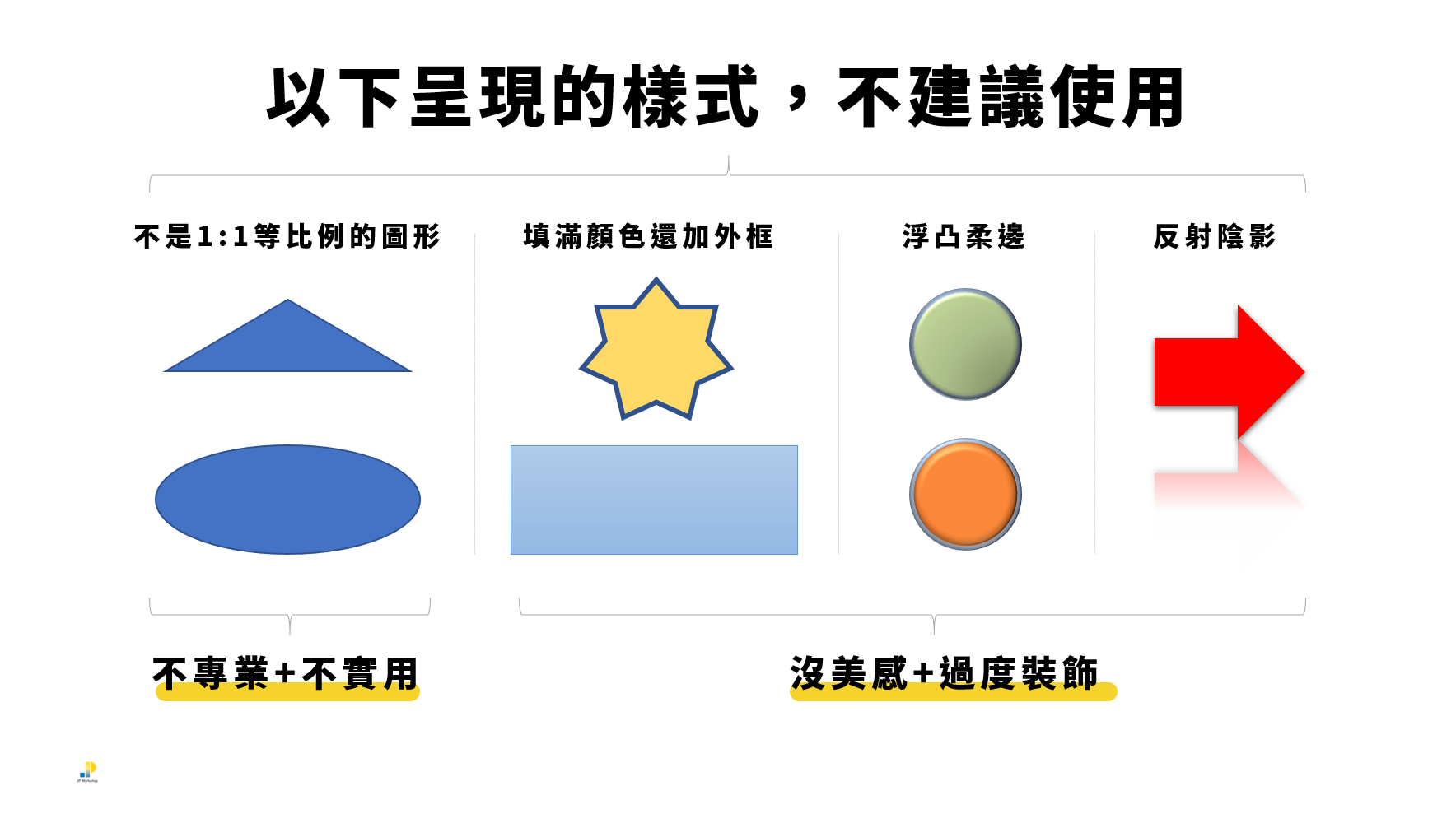簡報技巧 如何設計ppt 排版 幾何圖形 線條 技巧拆解 影片教學 文章版 By 鄭冠中jason Cheng Jp Workshop 專業上台簡報表達培訓機構 Medium