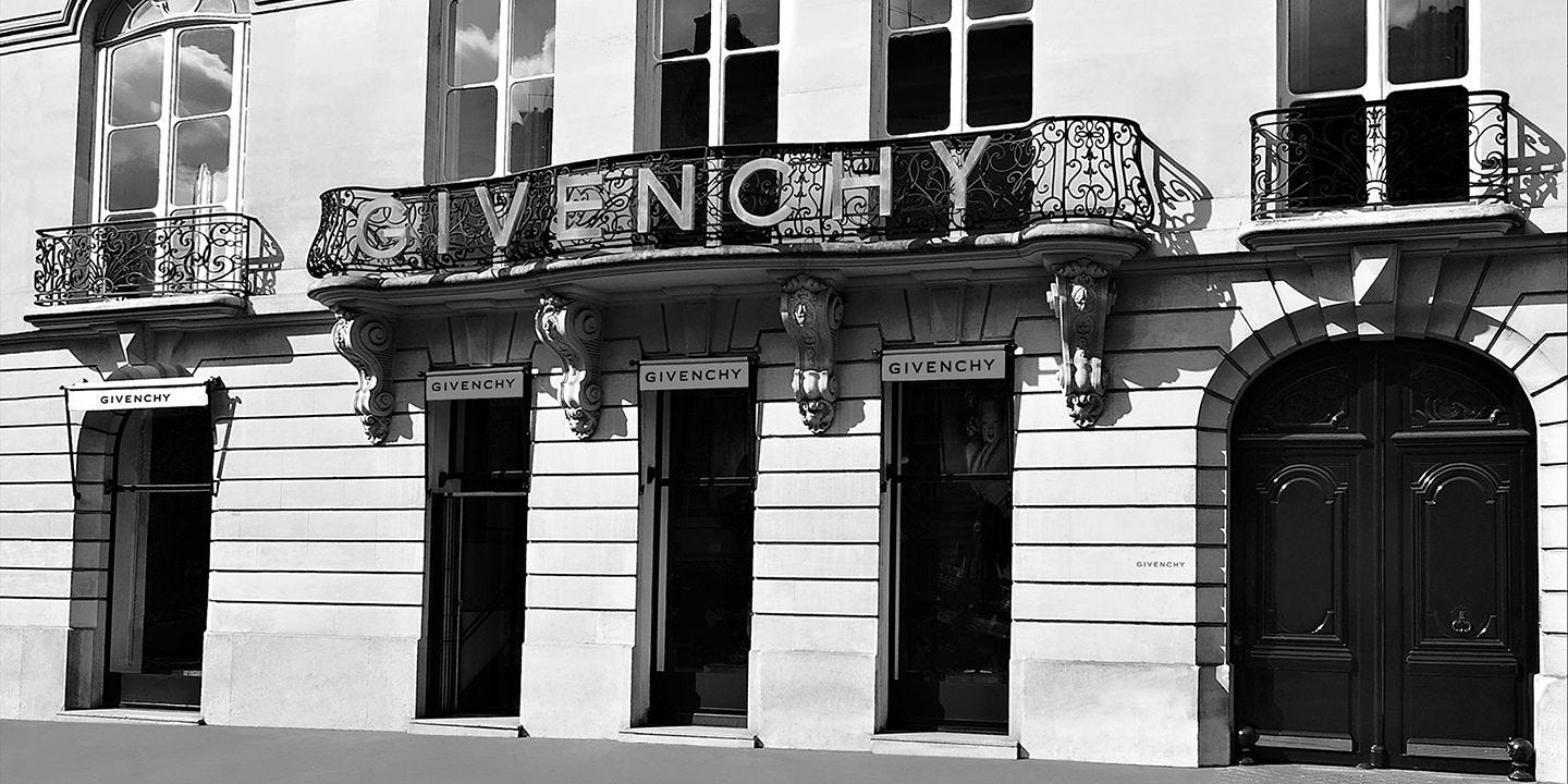 givenchy logo history