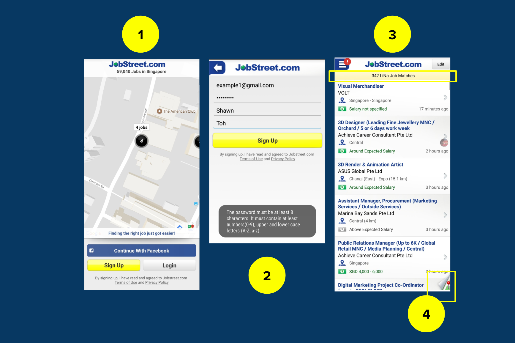 Ease The Search Jobstreet Com The Project Task By Sophia Lim Medium