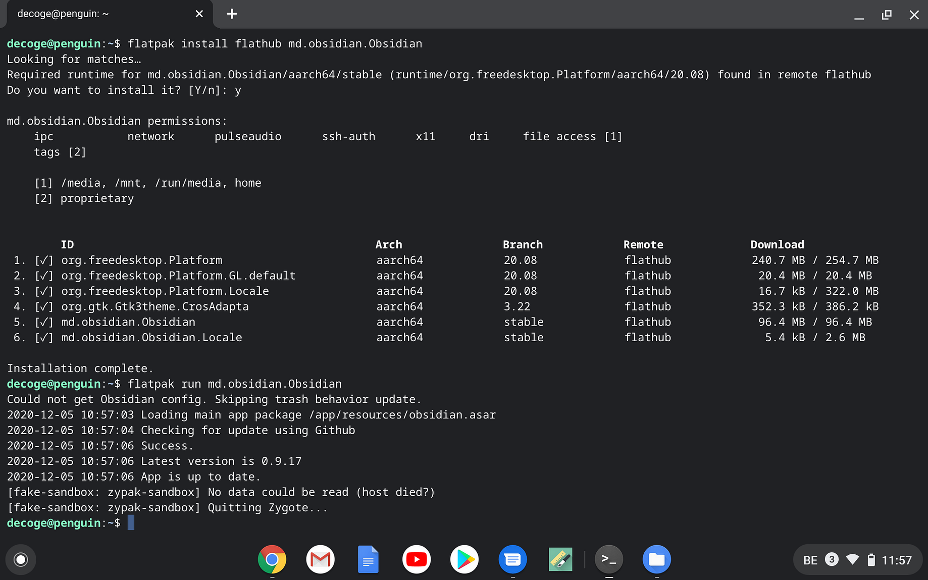 How To Install Obsidian On A Chromebook Decoge Medium How To Install Obsidian On A Chromebook Decoge Medium