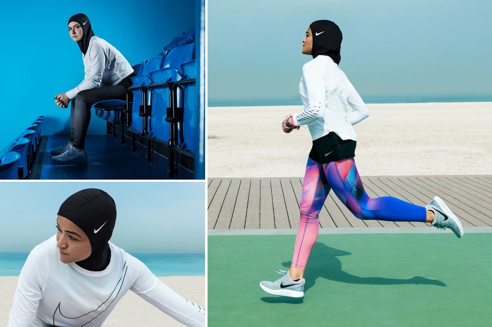 hijab de running nike