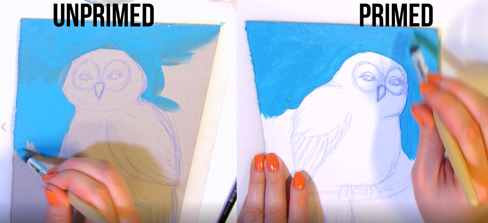 pics Painting With Gesso Vs Without top 3 paints to use while painting a
