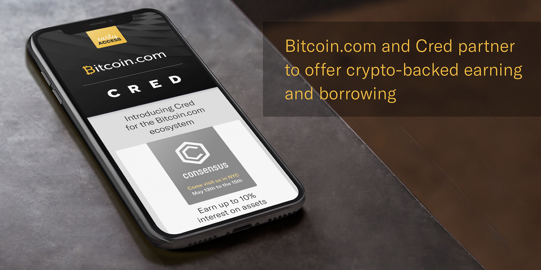 Bitcoin Com Partners With Cred Cred Medium - 