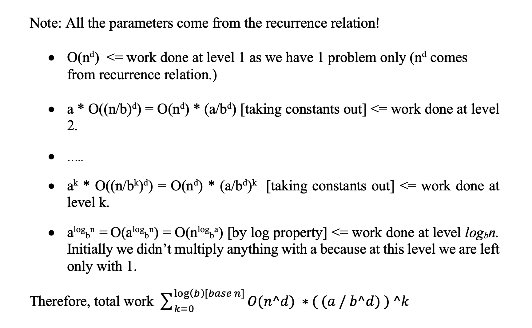 All About Master Theorem With Its Proof By Harshit Dawar Towards Data Science