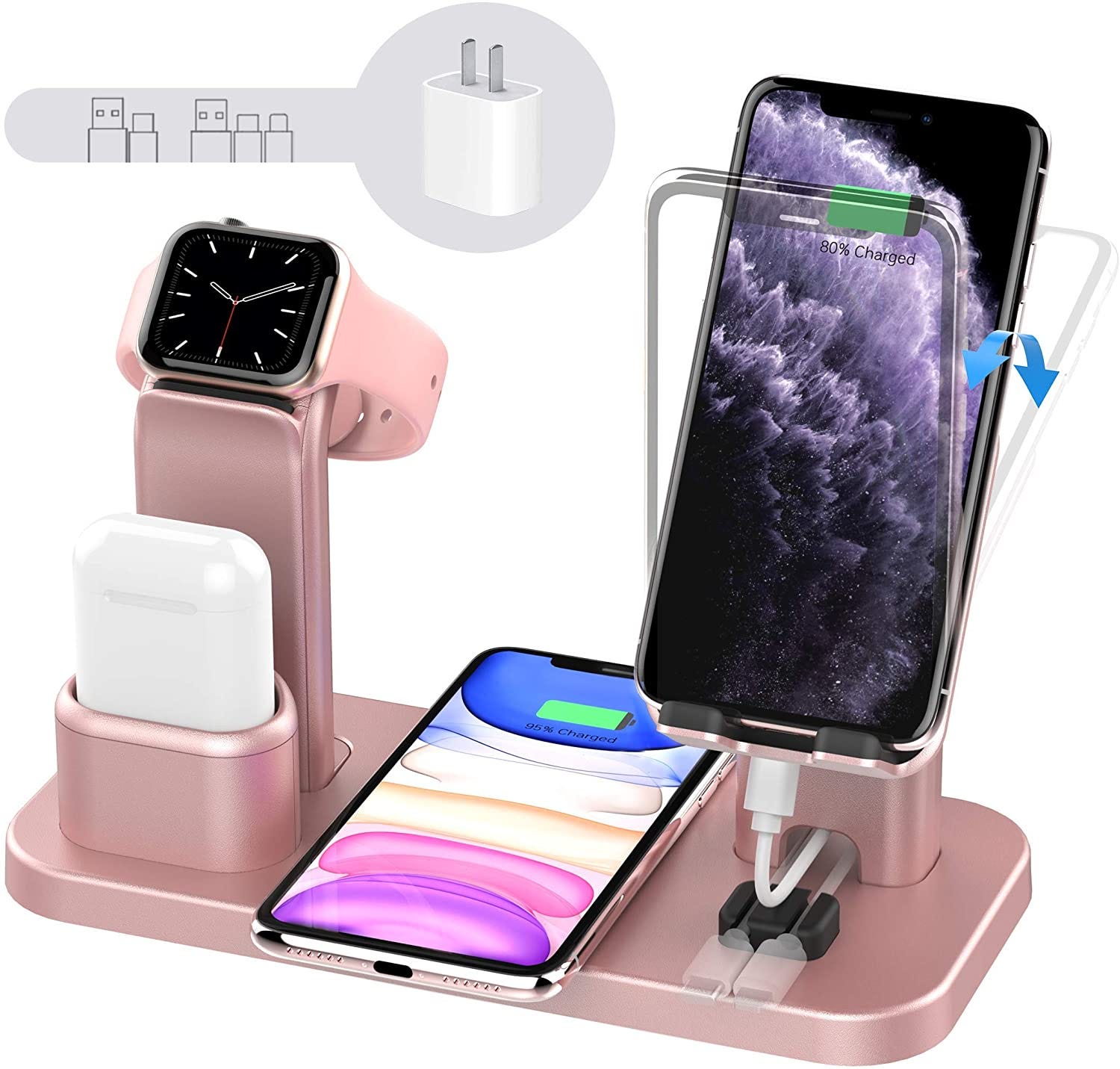 charging airpods pro with apple watch charger