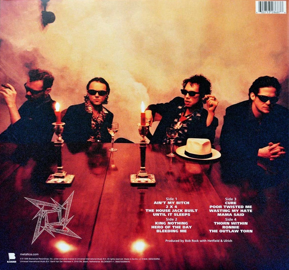 What If Metallica S Load Reload Were One Album Part Ii The Best Possible Answer By Danny Bednar Medium