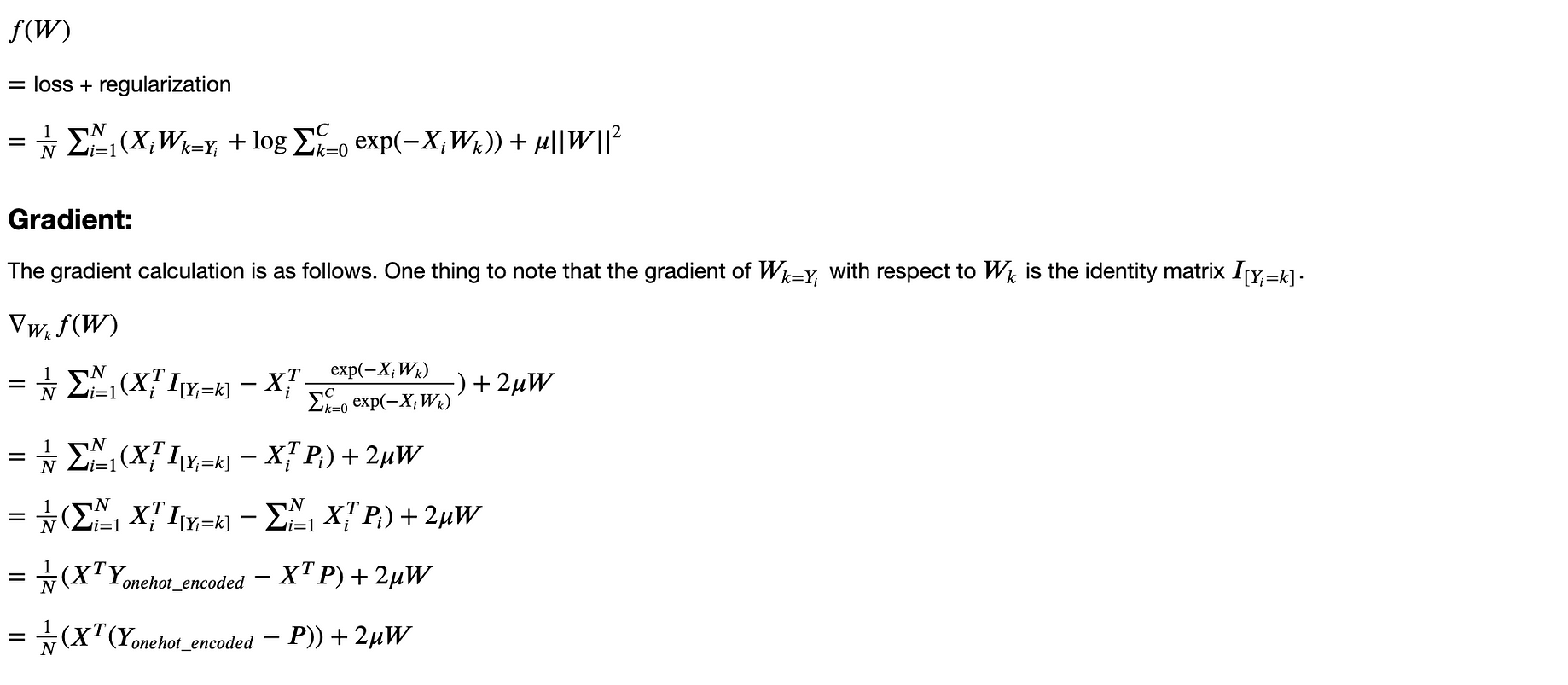 Multiclass Logistic Regression From Scratch By Sophia Yang Towards Data Science