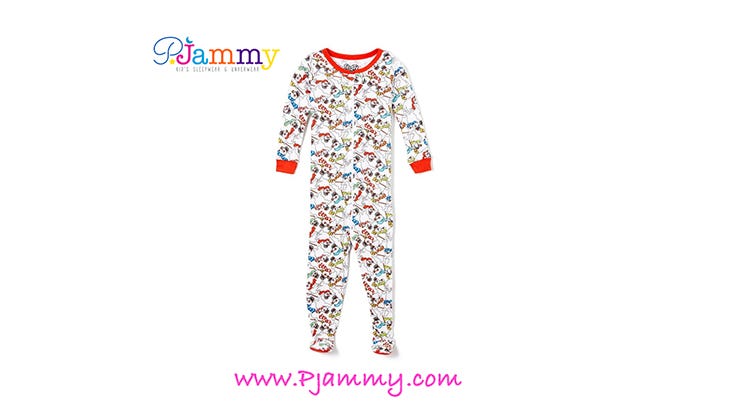 beanie boo onesie pajamas