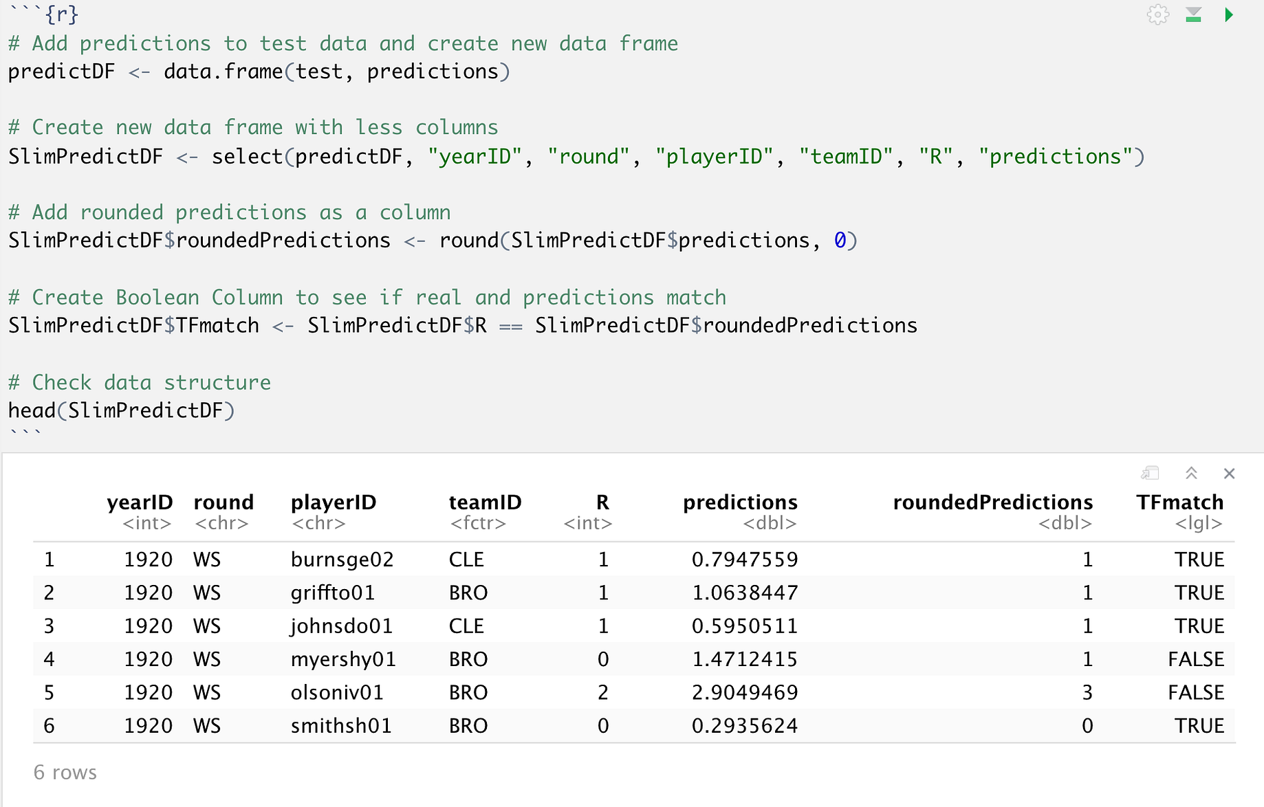 Predict Home Runs In The World Series With R By Tyler Harris Towards Data Science Predict Home Runs In The World Series With R By Tyler Harris Towards Data Science